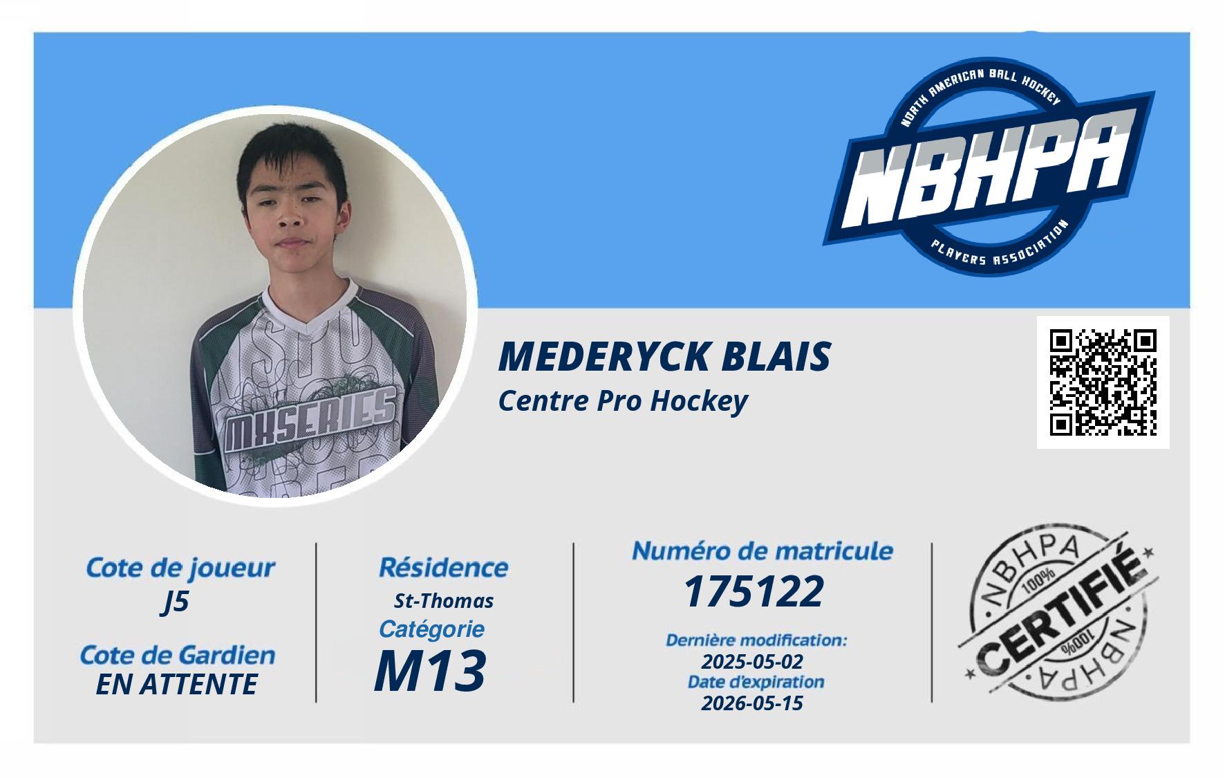 Mederyck Blais