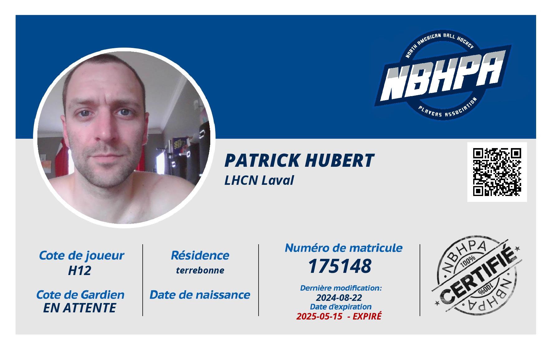 patrick Hubert