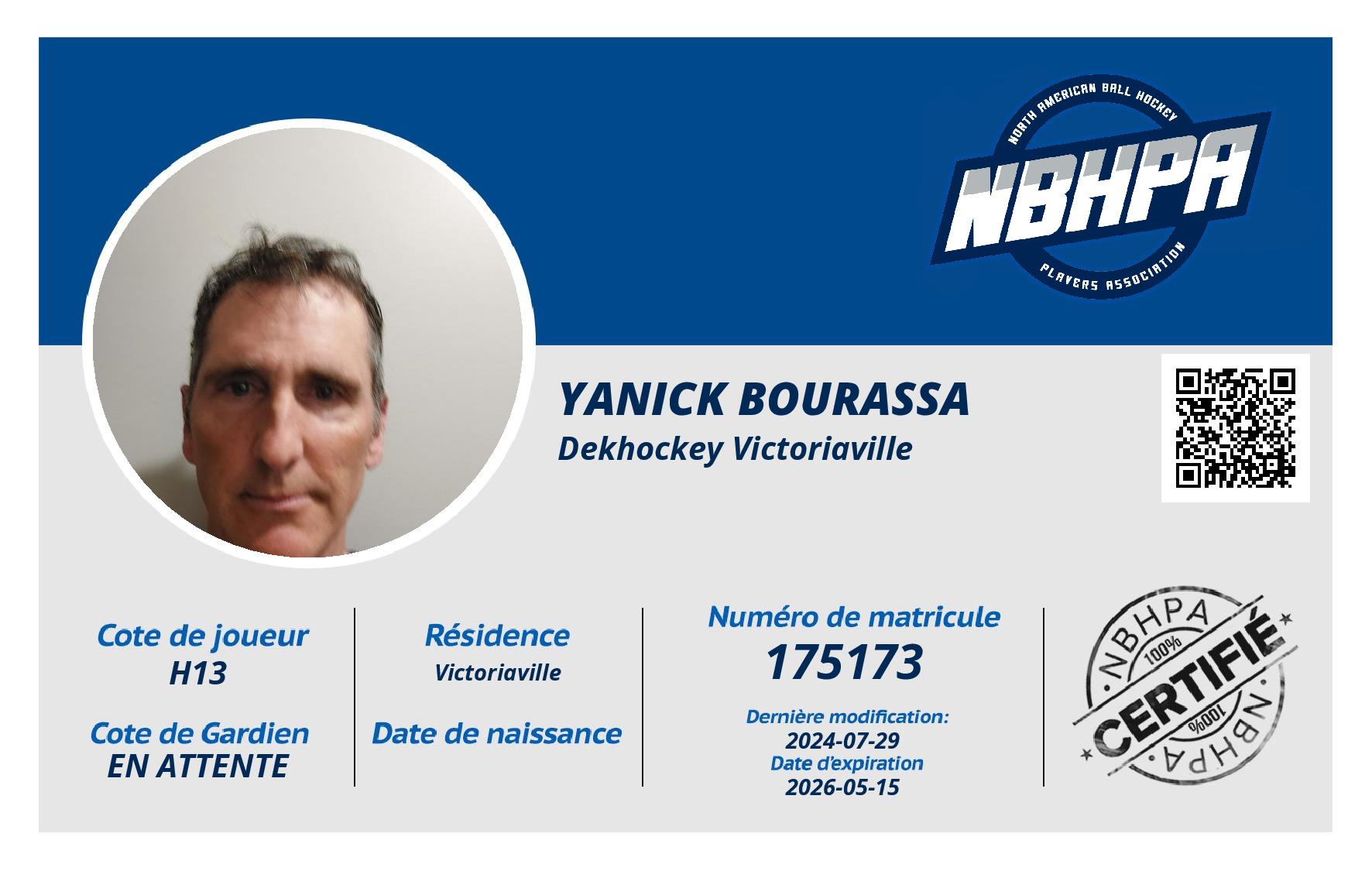Yanick Bourassa