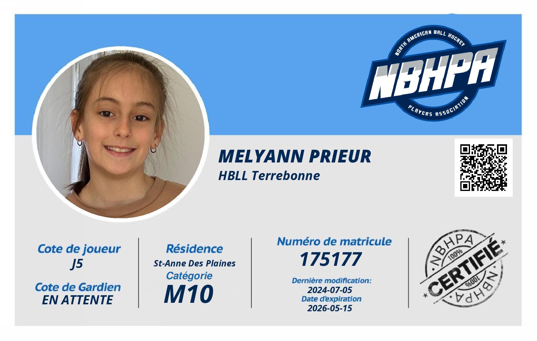 Melyann Prieur