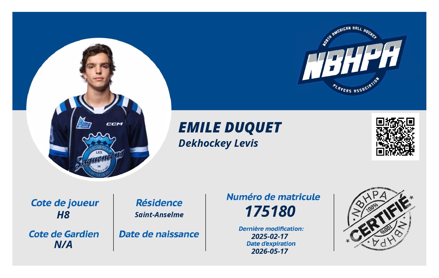 Emile Duquet