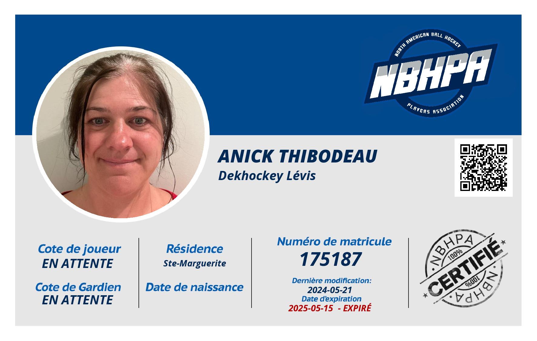 Anick Thibodeau 