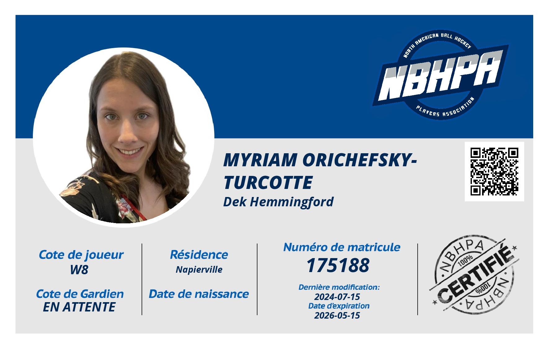 Myriam Orichefsky-Turcotte