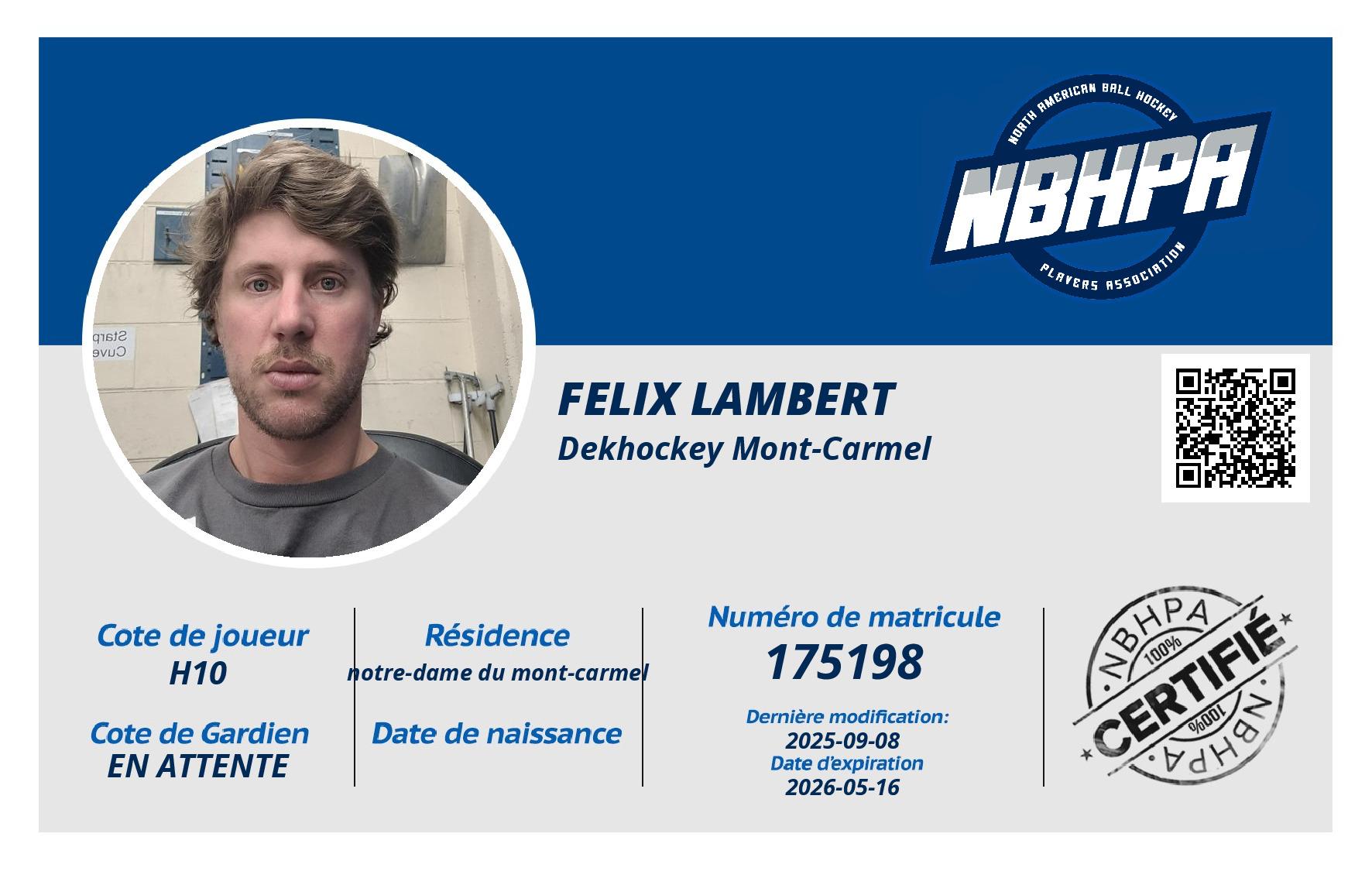 felix lambert