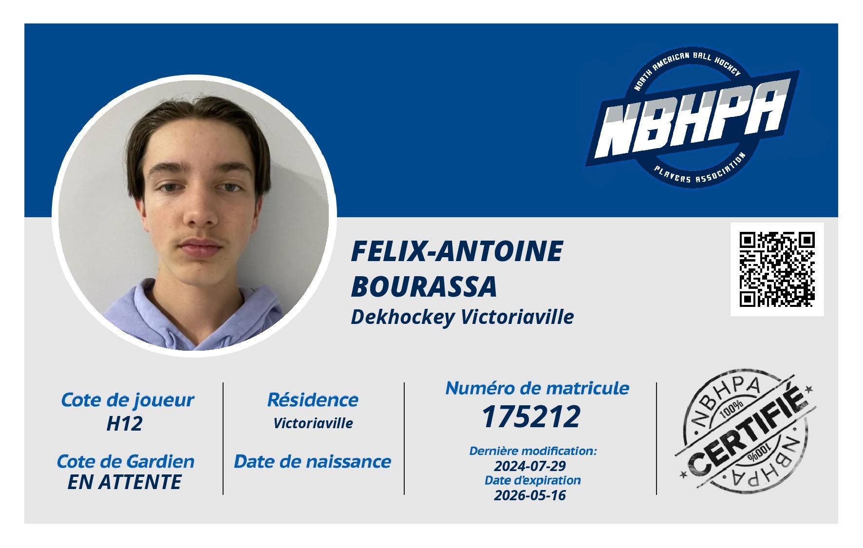 Felix-antoine Bourassa