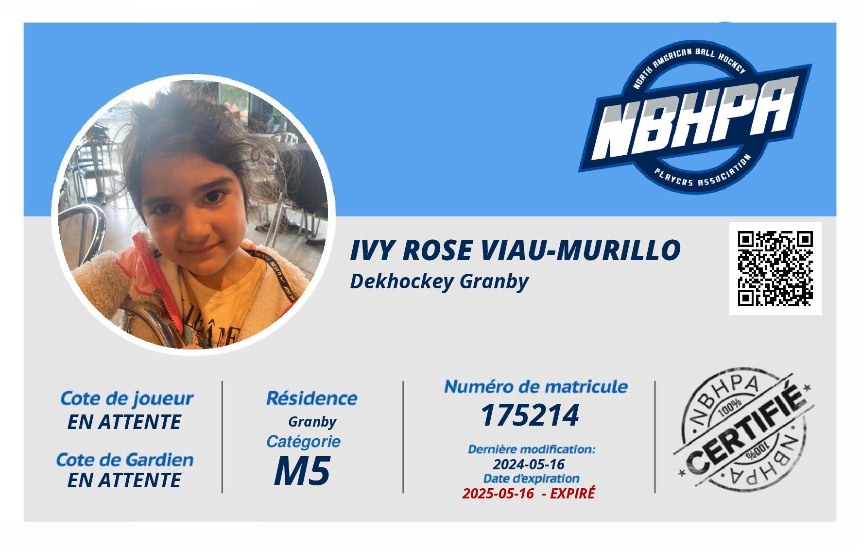 Ivy Rose Viau-Murillo