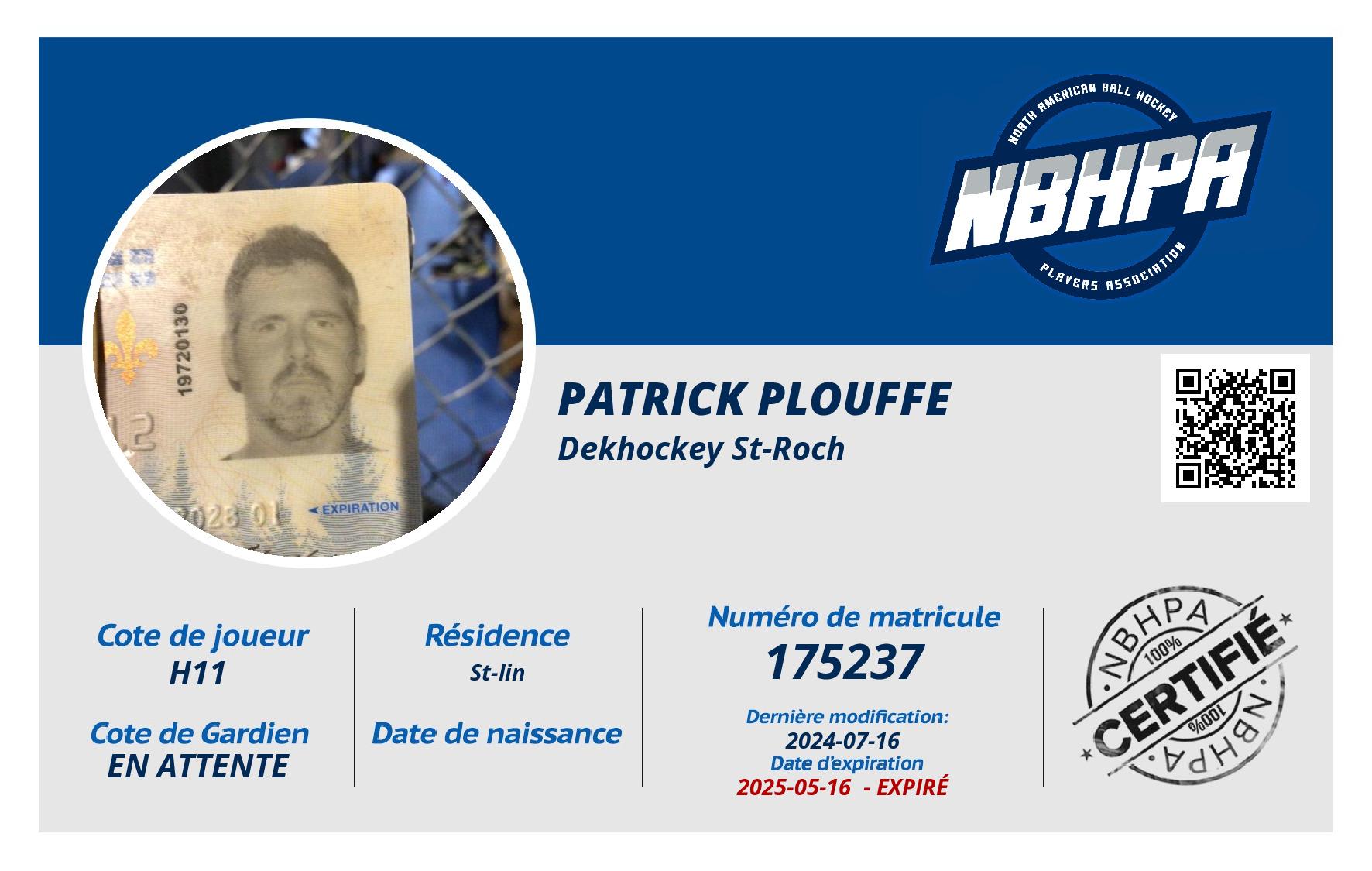 Patrick Plouffe