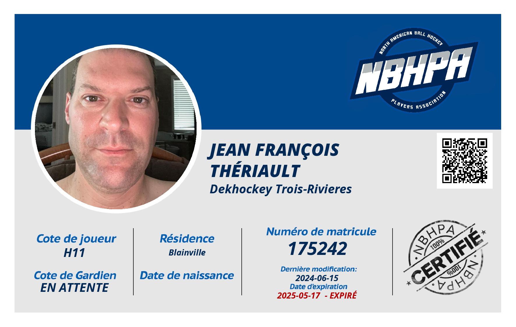 Jean François Thériault