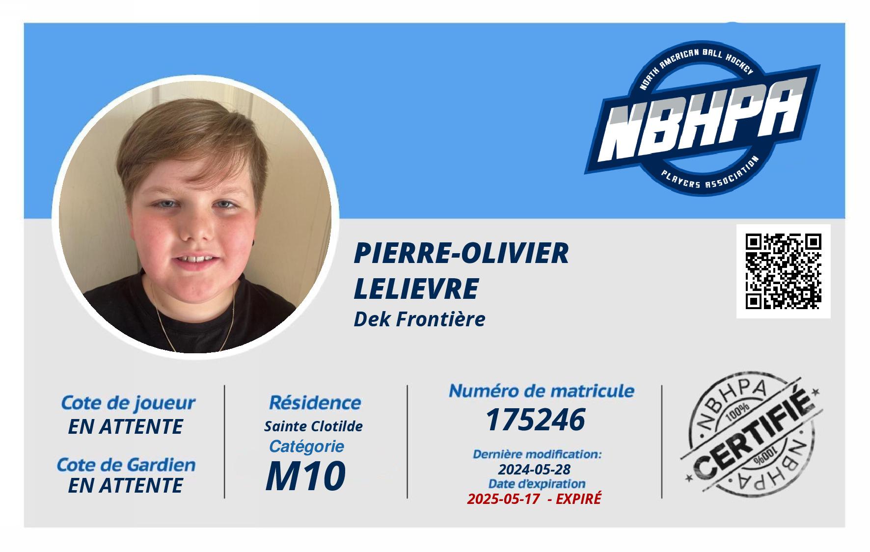 Pierre-Olivier Lelievre
