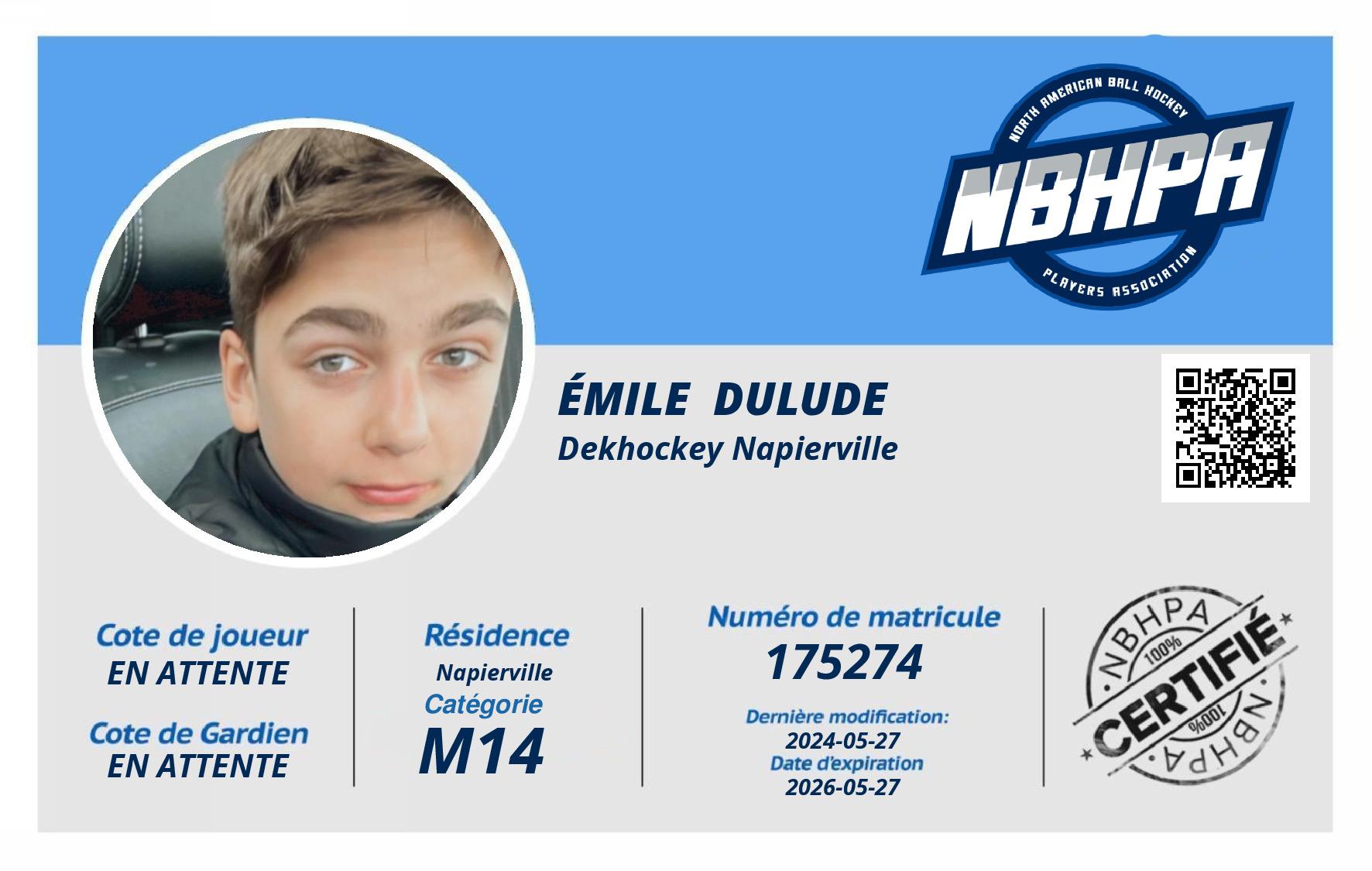 Émile  Dulude 