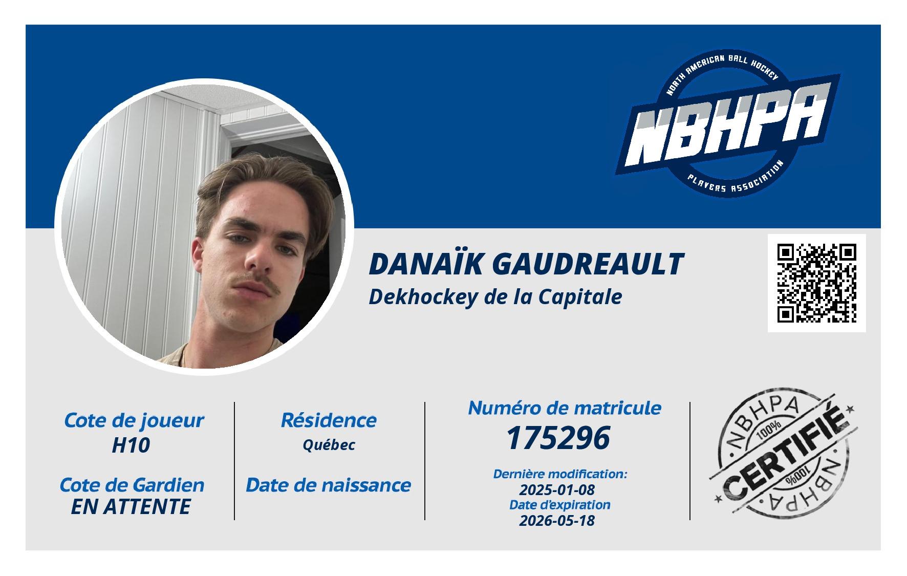 Danaïk Gaudreault