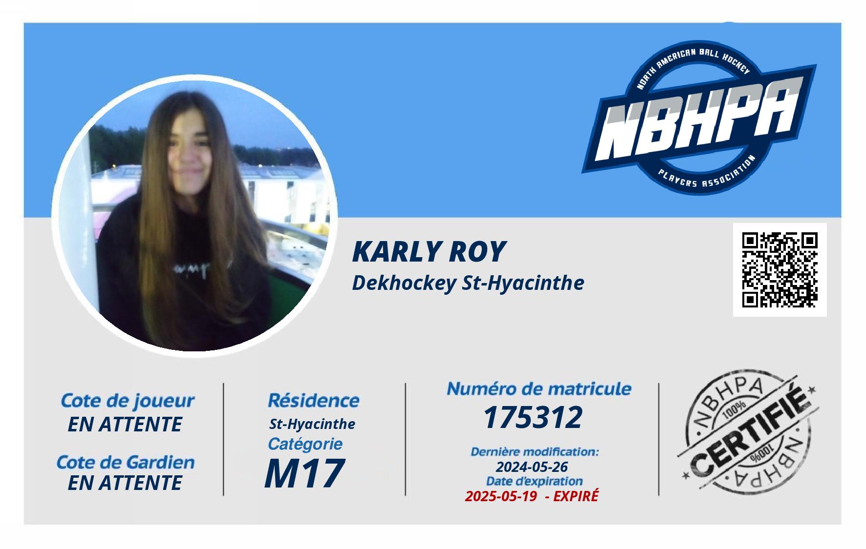 Karly Roy