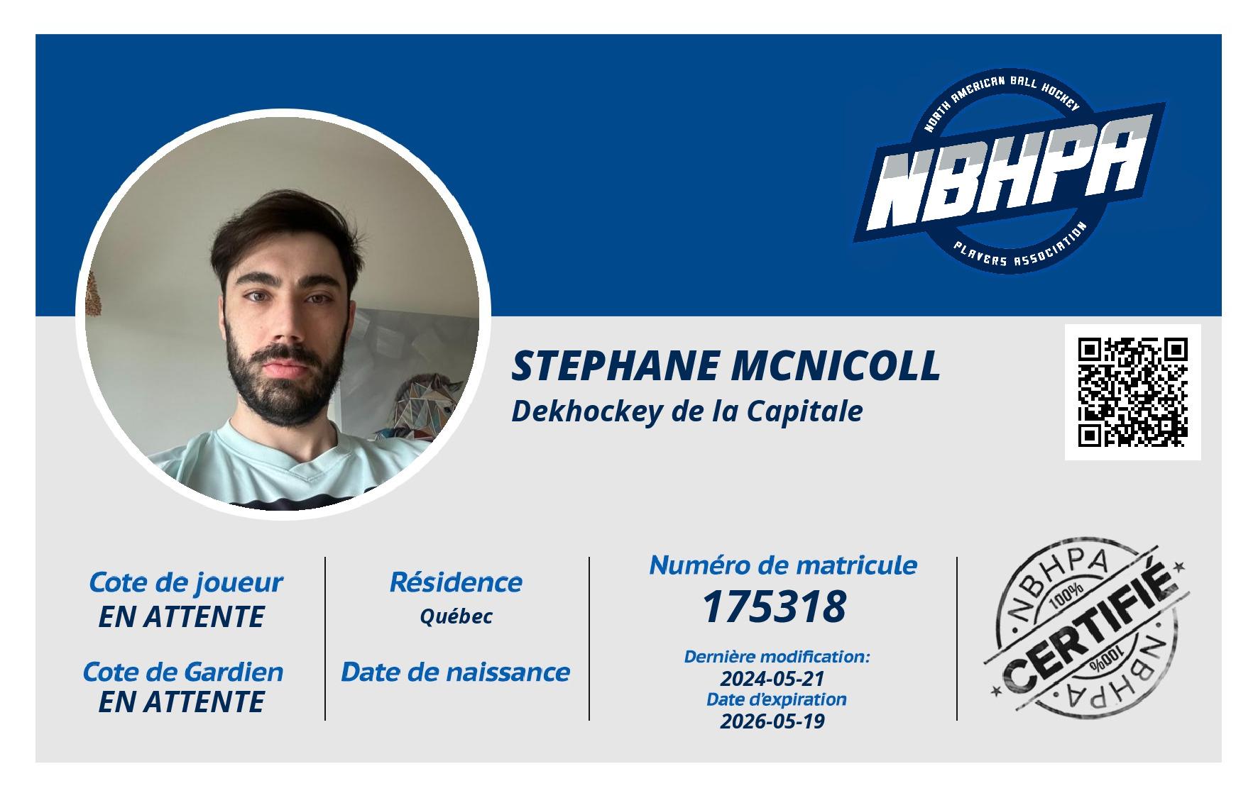 Stephane McNicoll