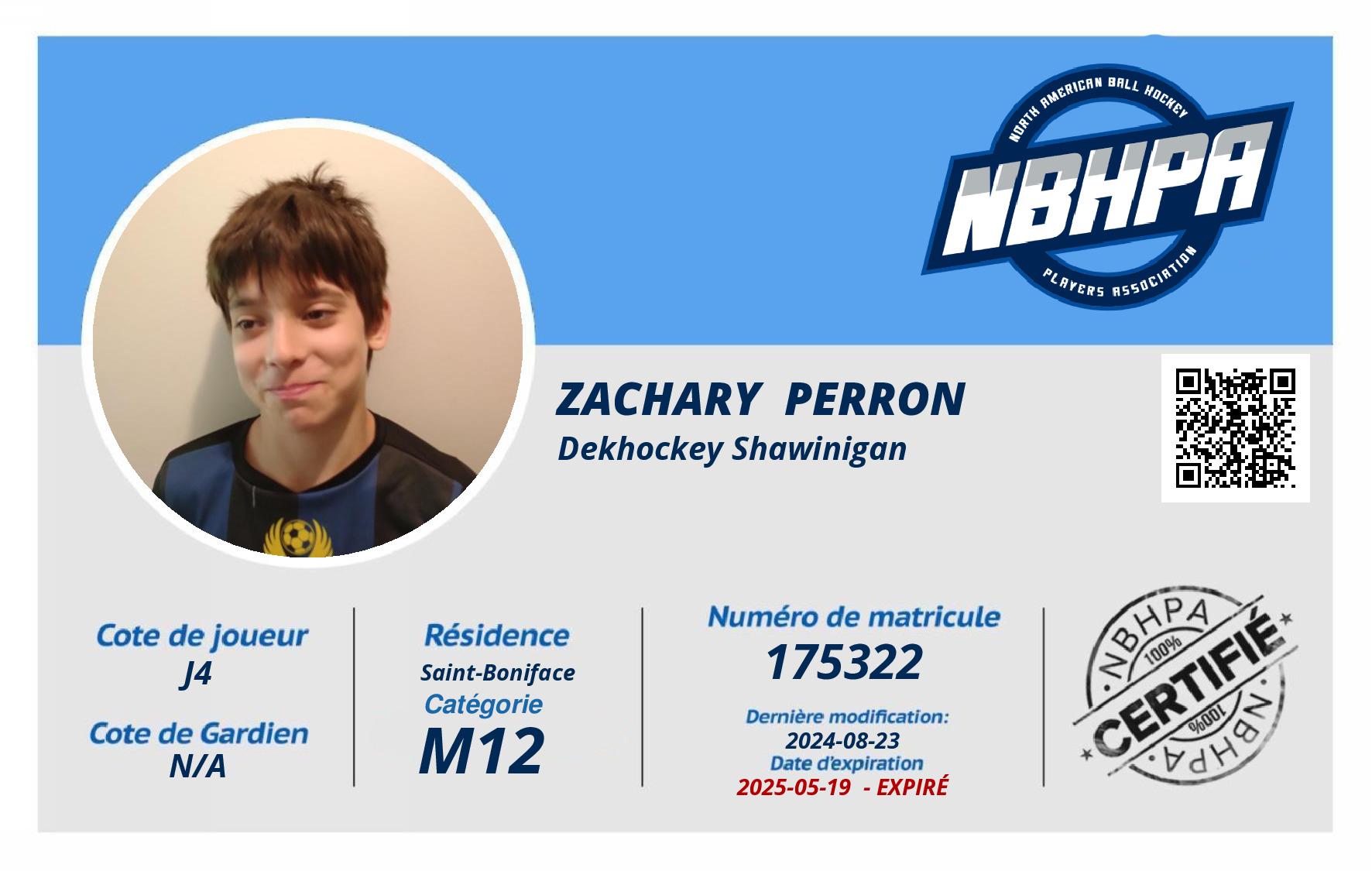 Zachary  Perron