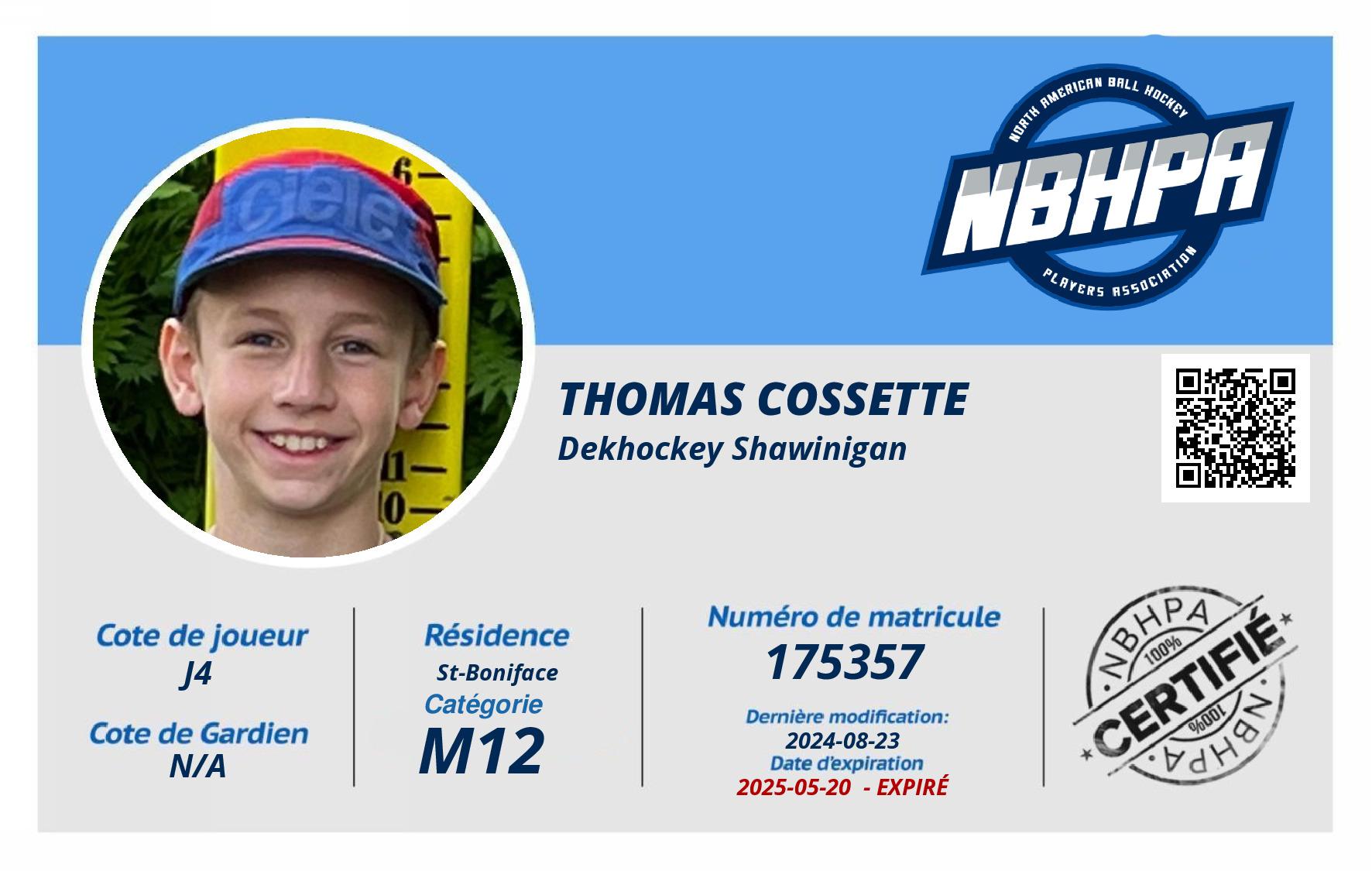 Thomas Cossette