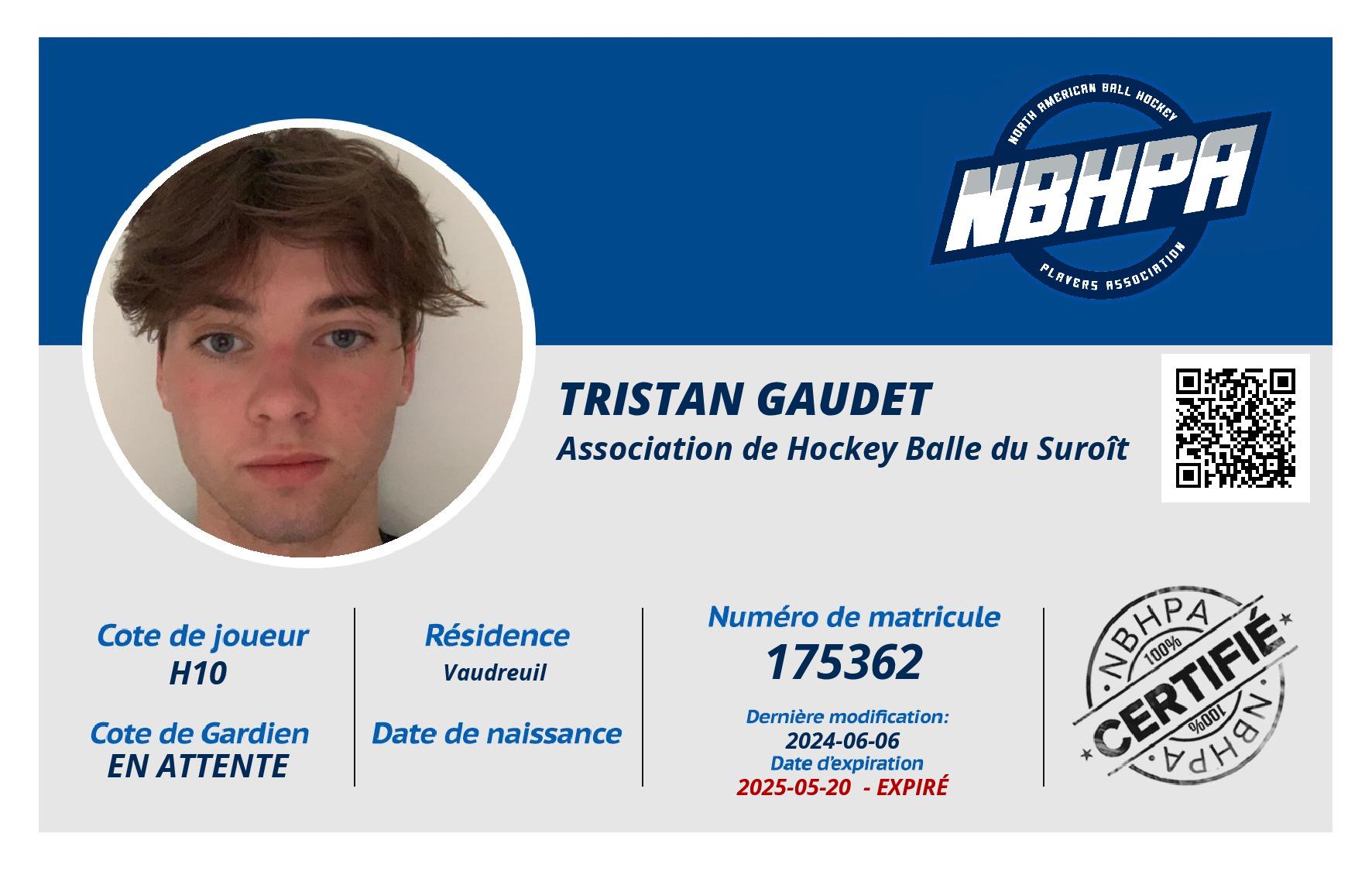 Tristan Gaudet