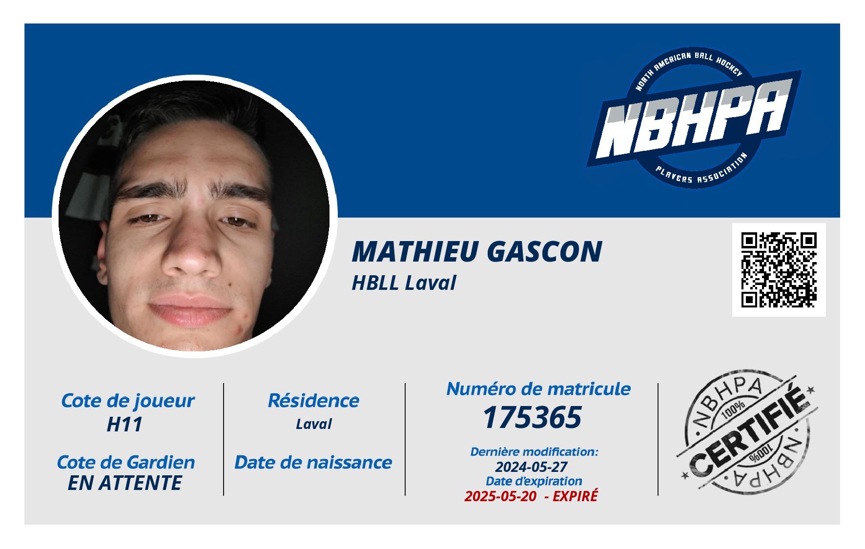 Mathieu Gascon