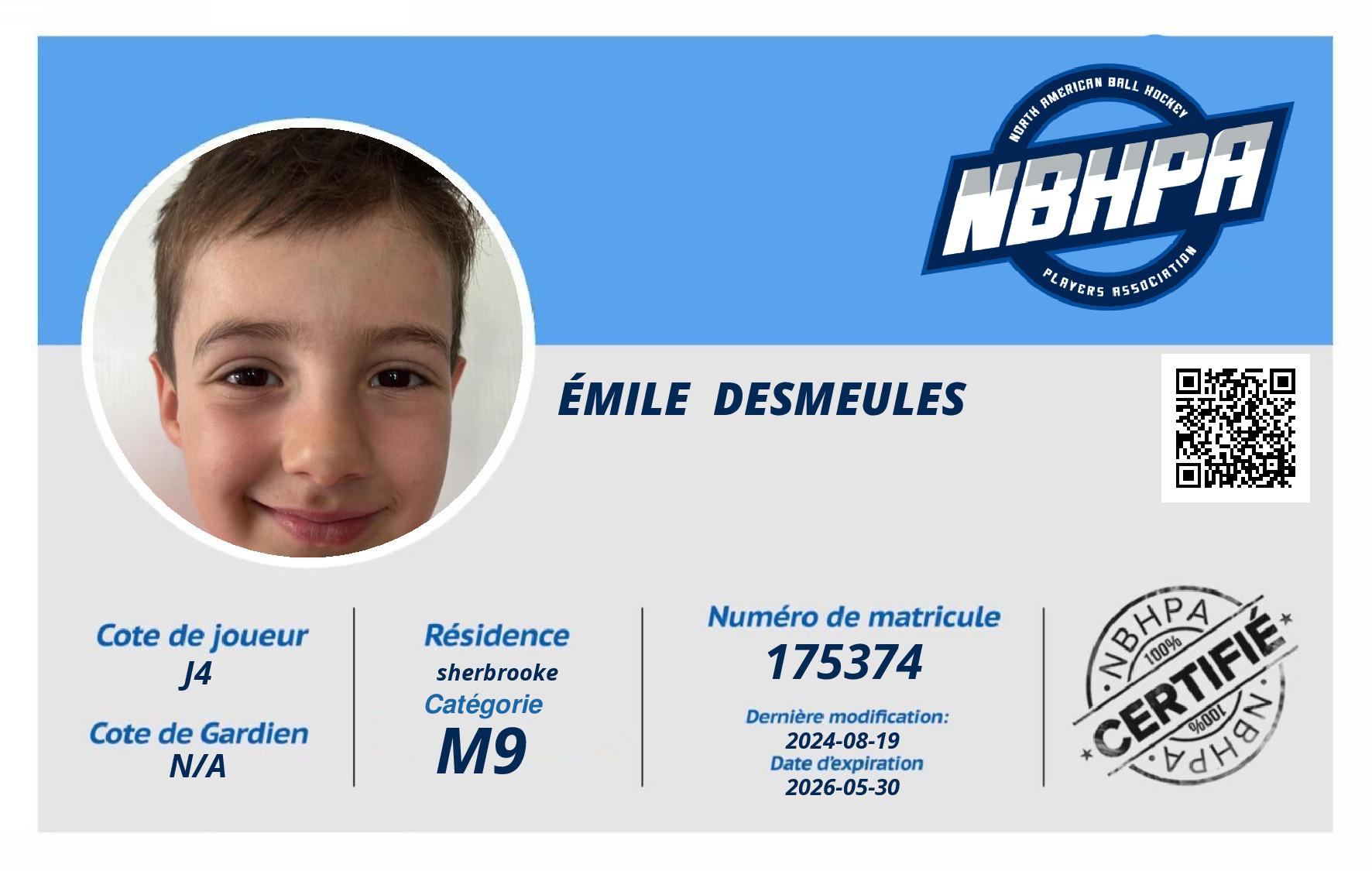 Émile  Desmeules 