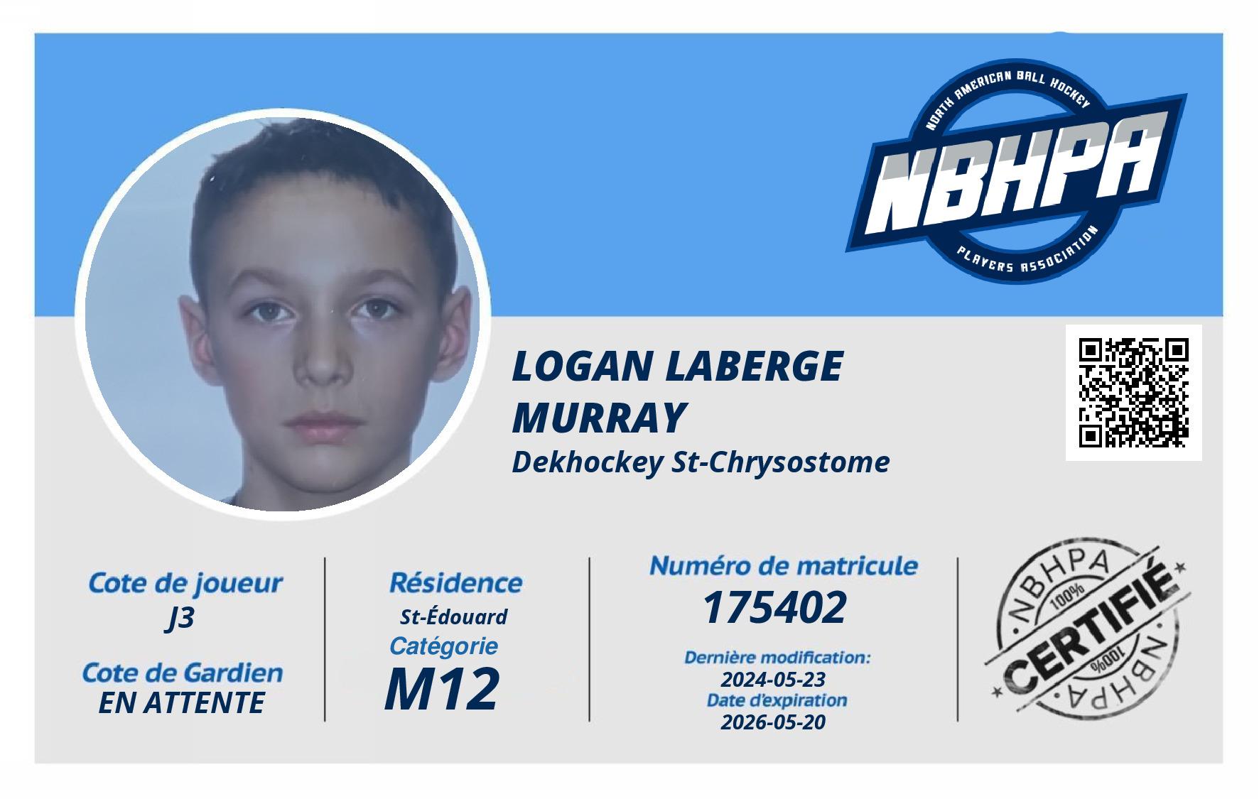 Logan Laberge Murray 