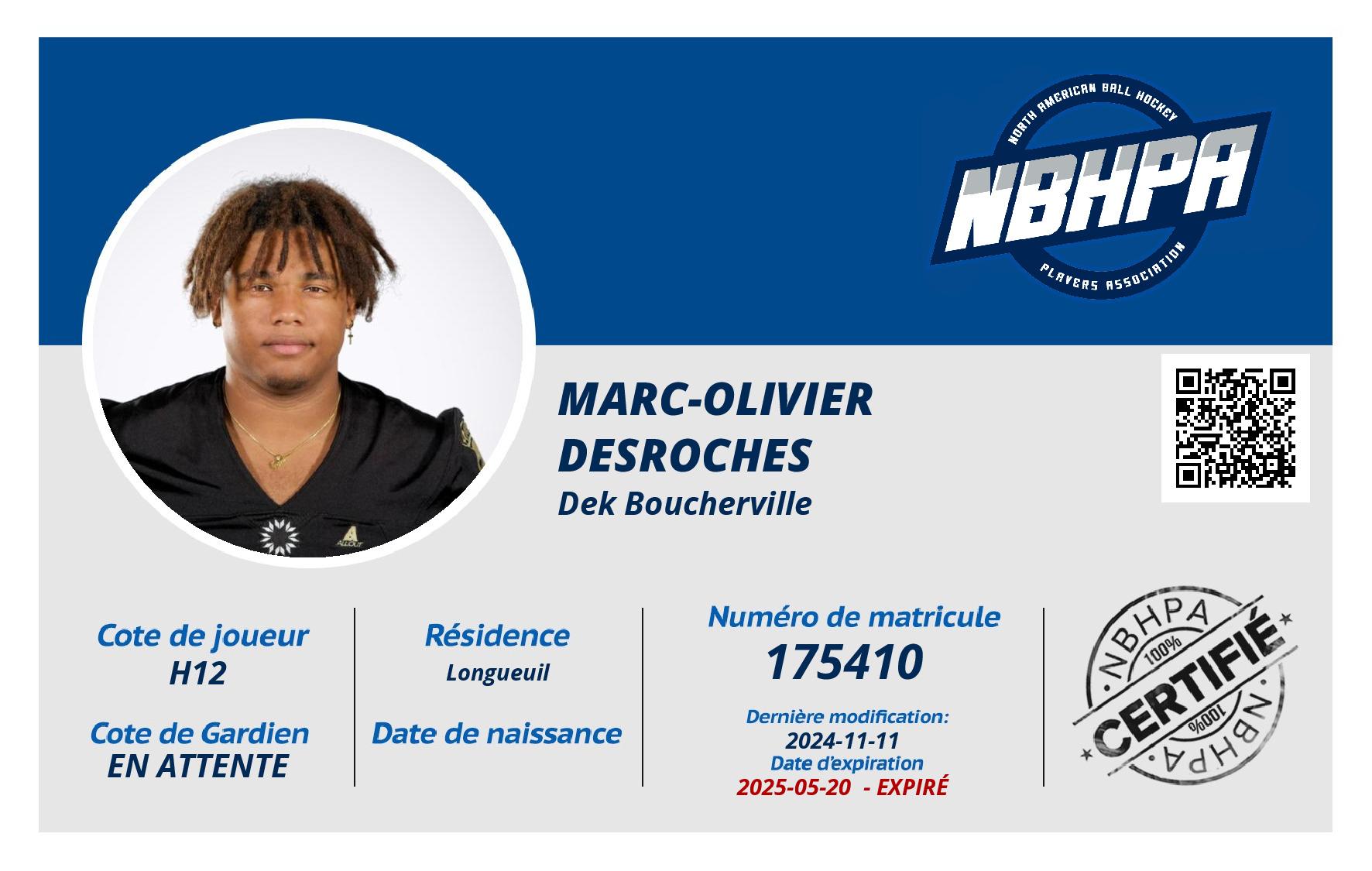Marc-Olivier Desroches