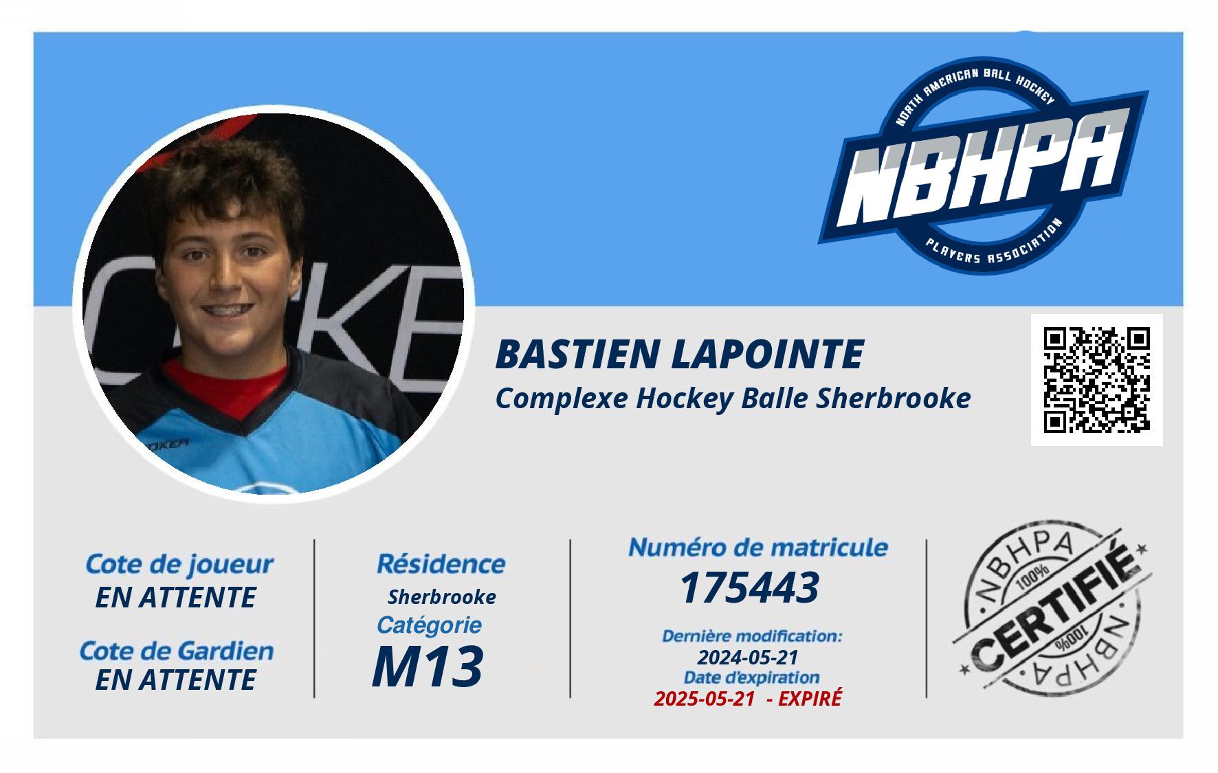 Bastien Lapointe