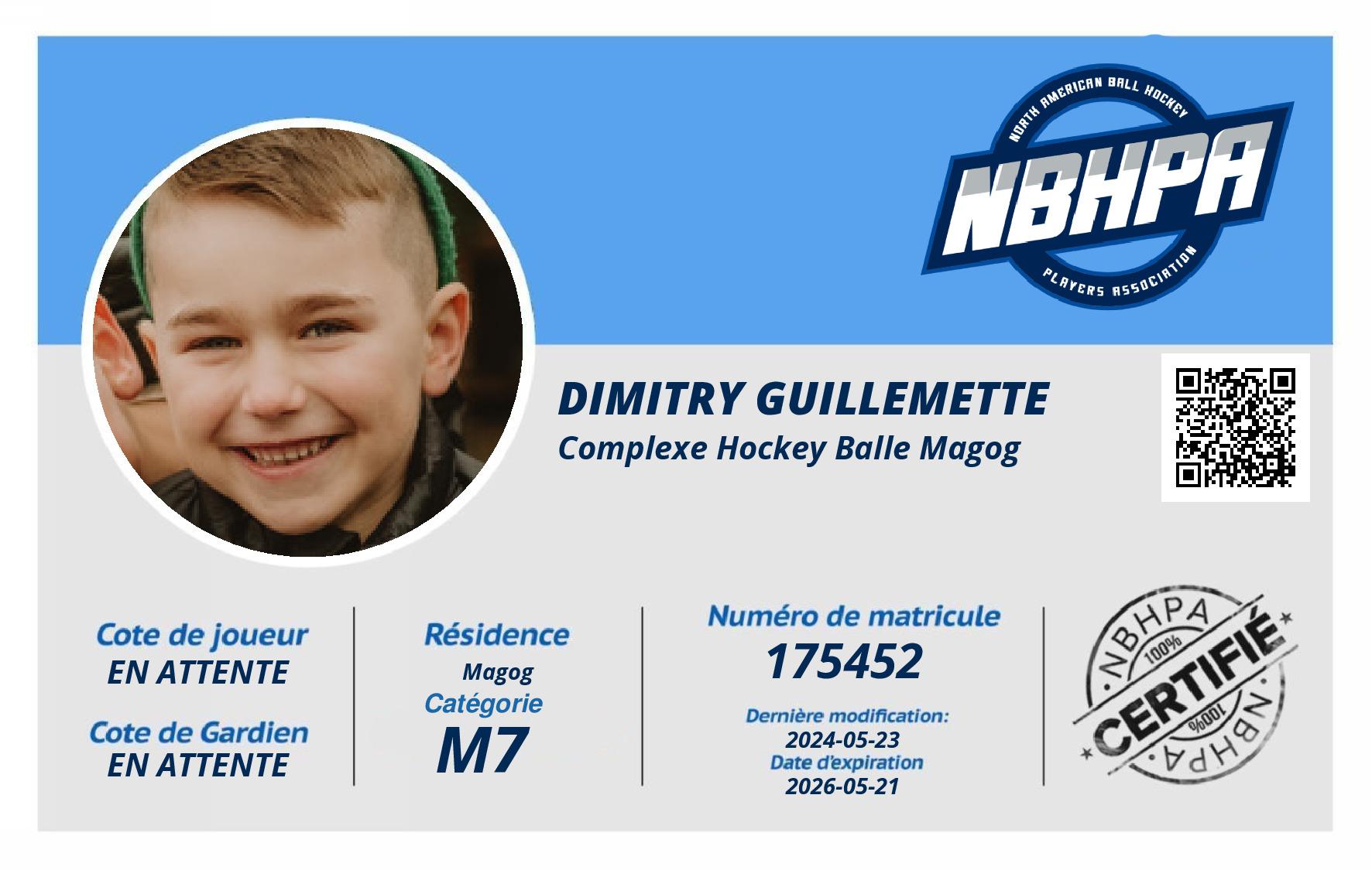 Dimitry Guillemette