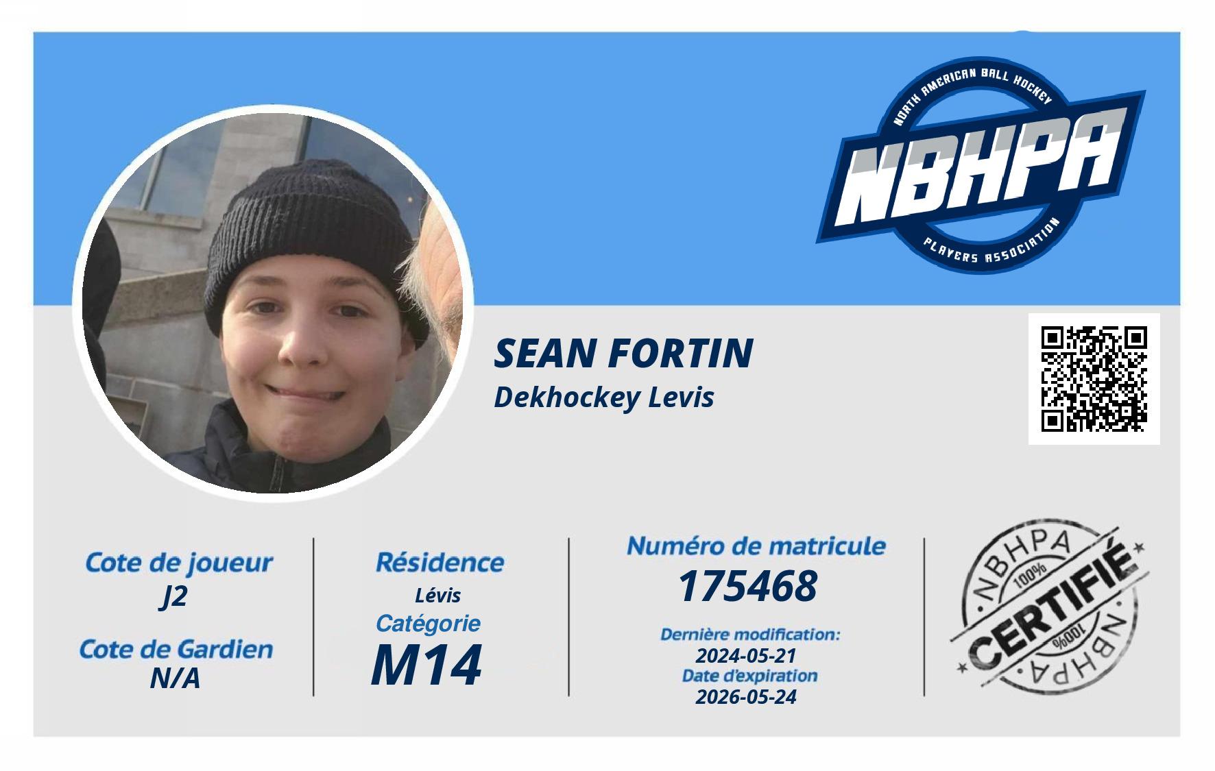 Sean Fortin 