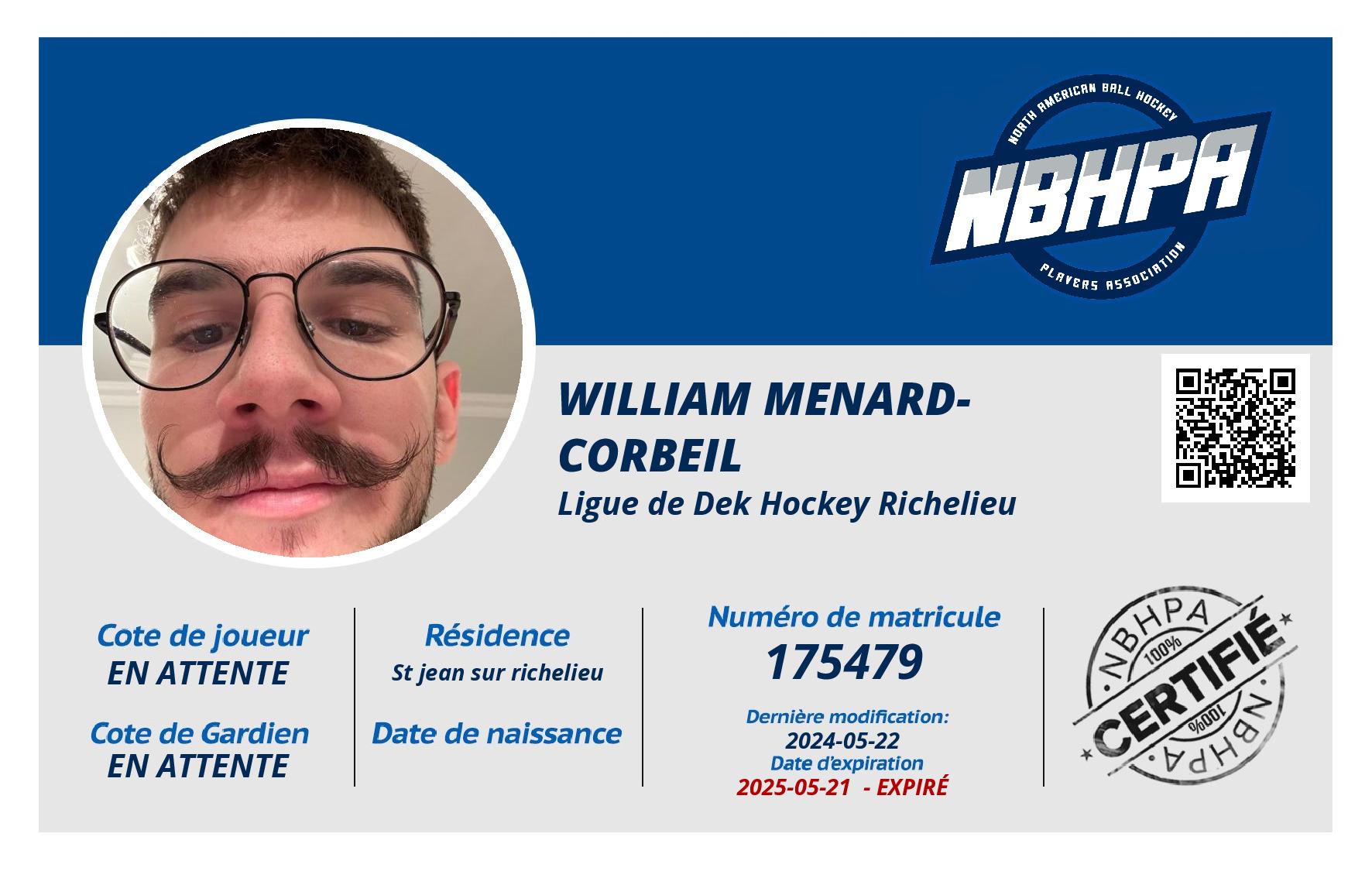 William Menard-Corbeil