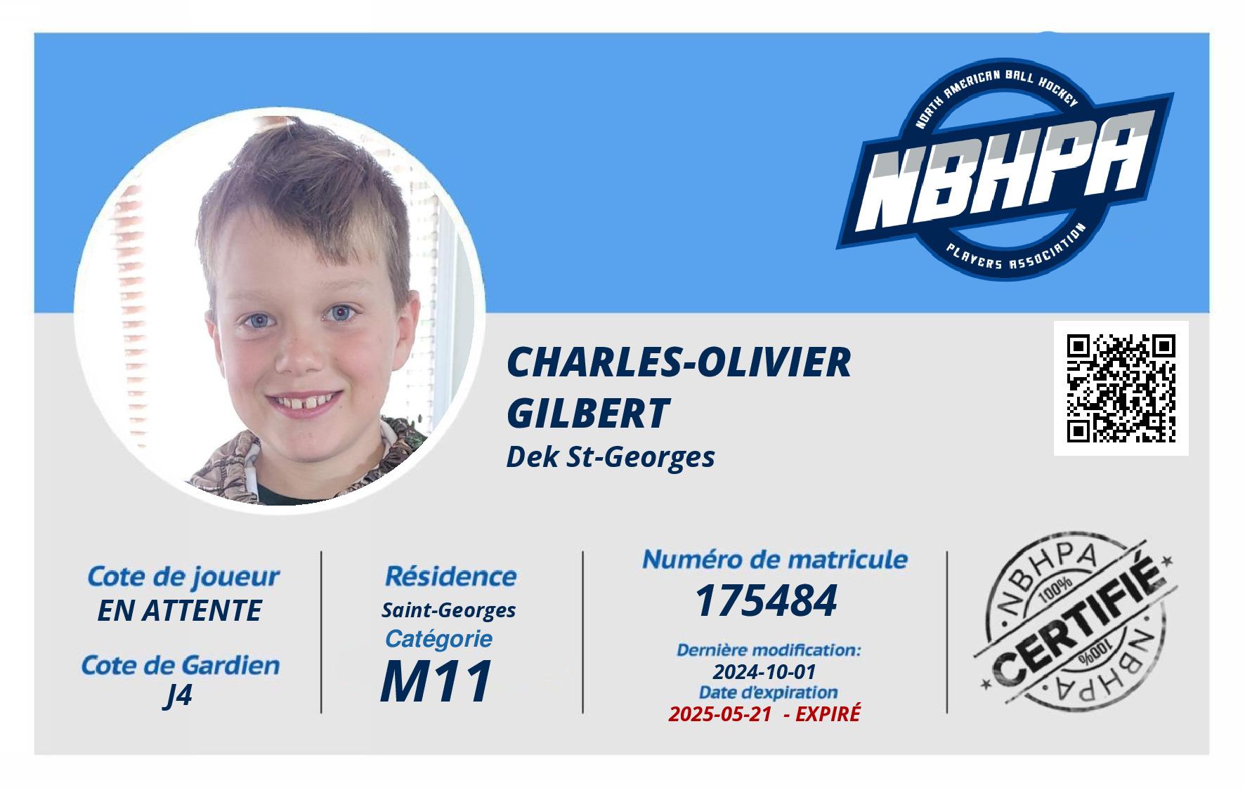 Charles-Olivier  Gilbert 