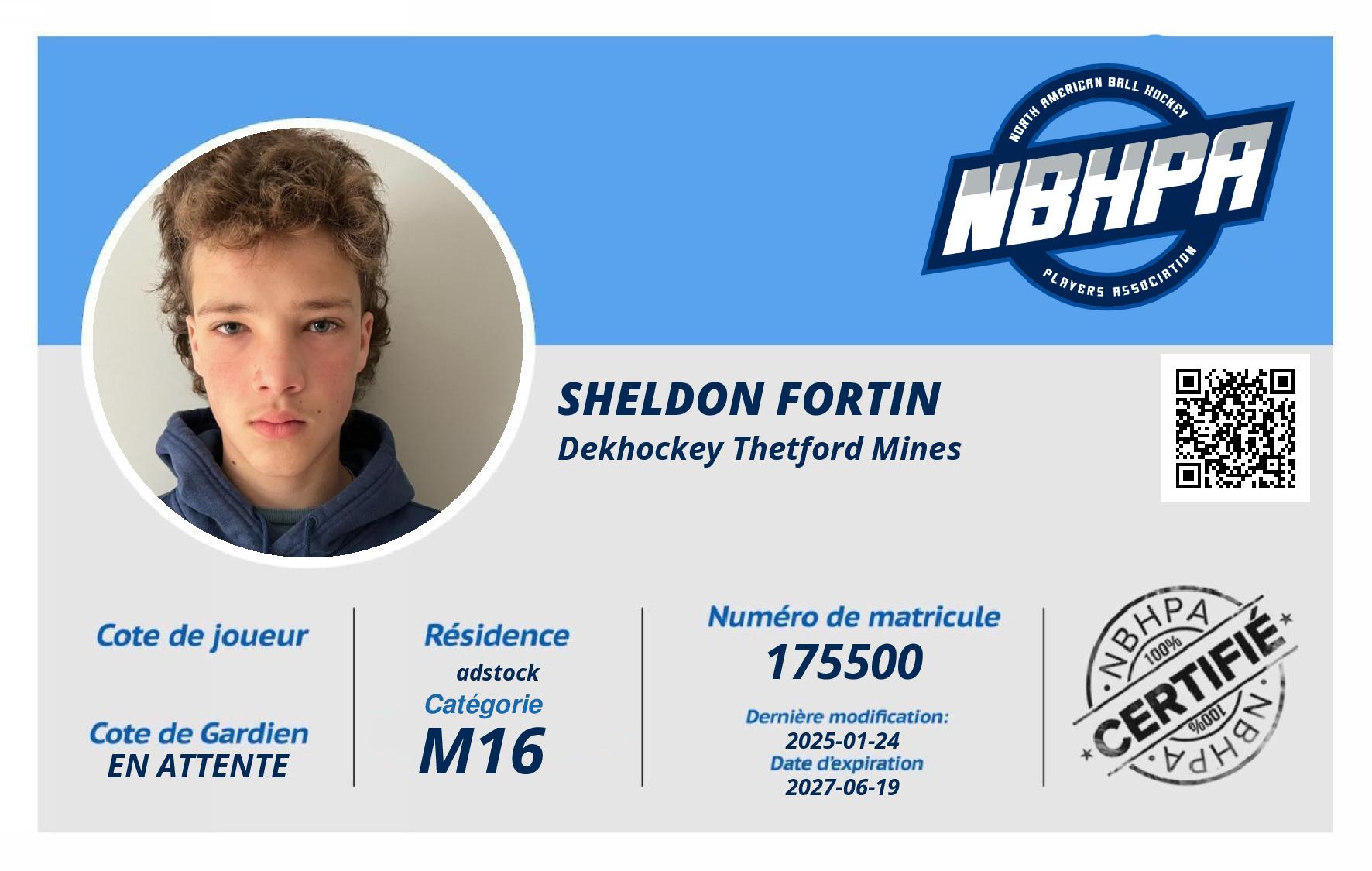 sheldon fortin