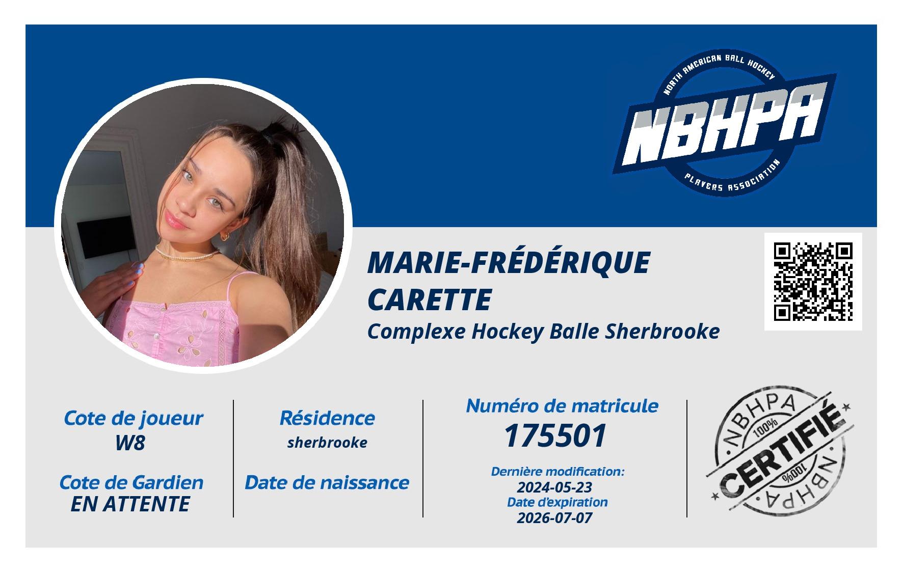 Marie-Frédérique Carette