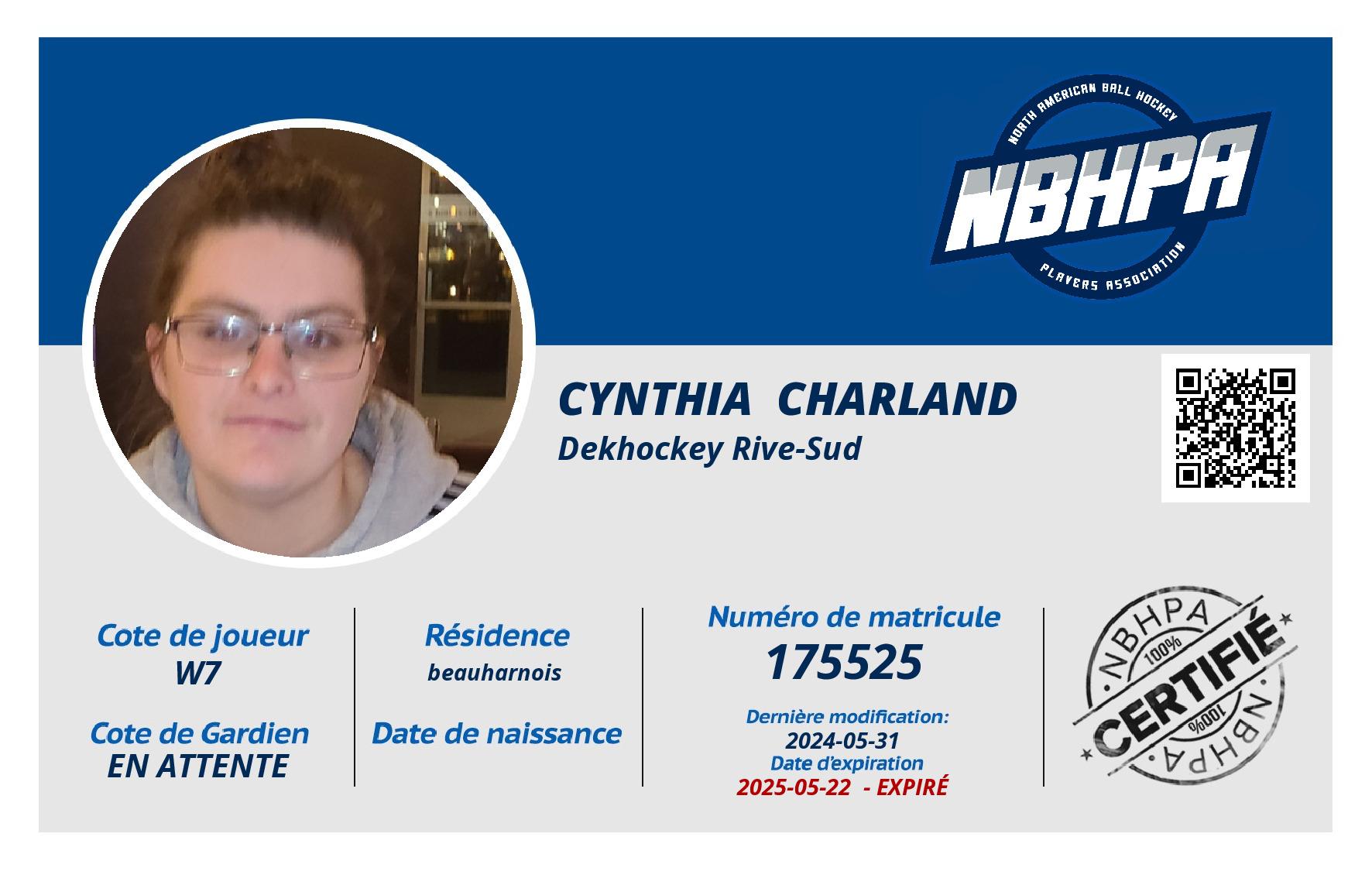 cynthia  charland 