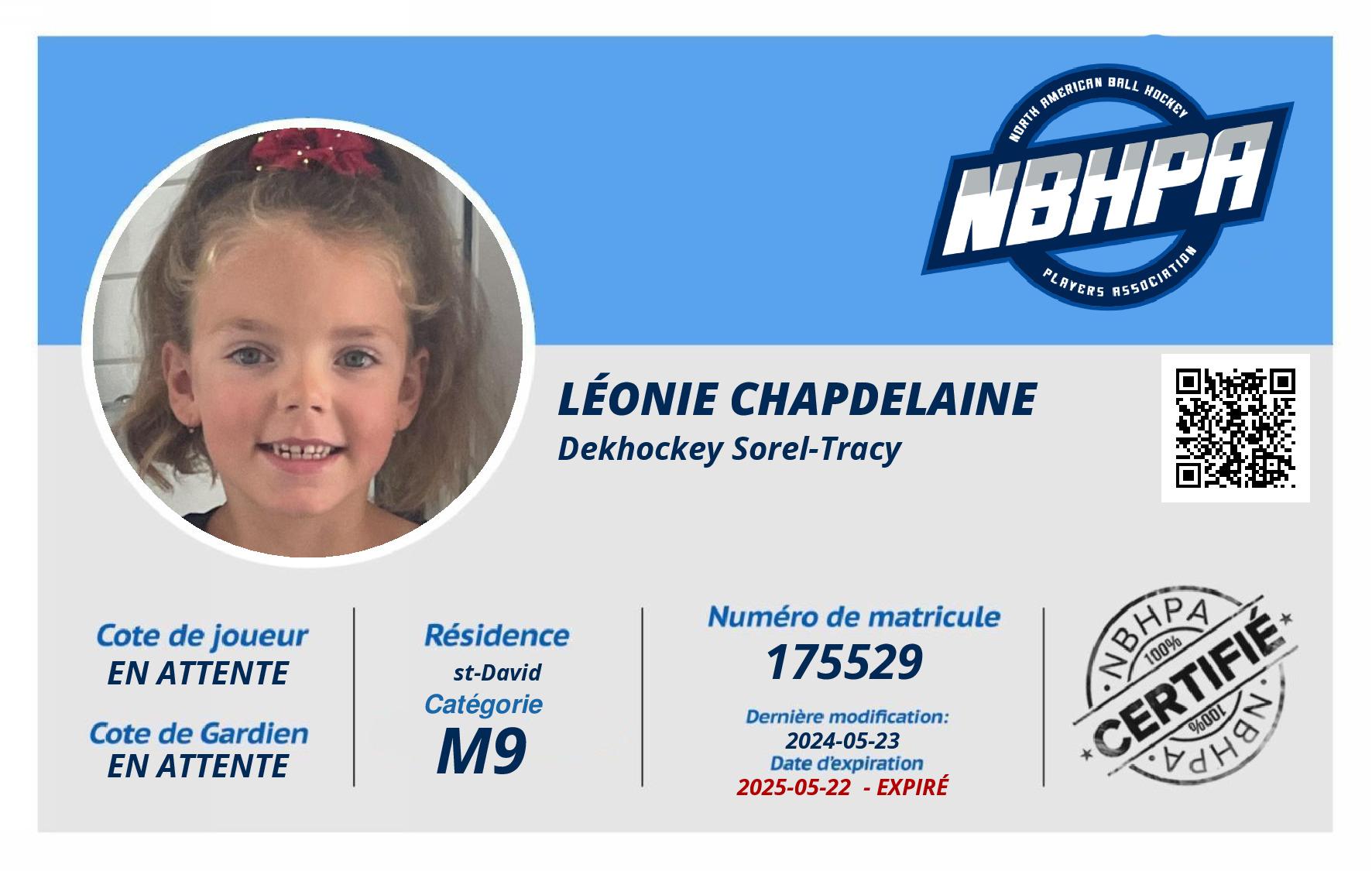 Léonie Chapdelaine