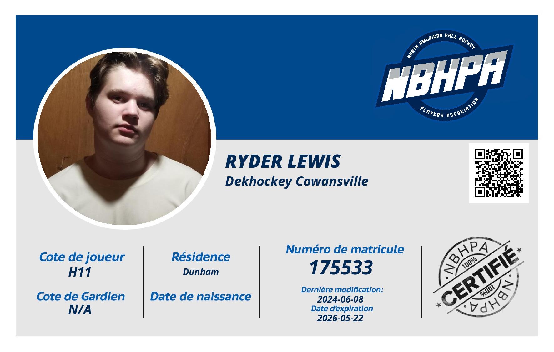 Ryder Lewis