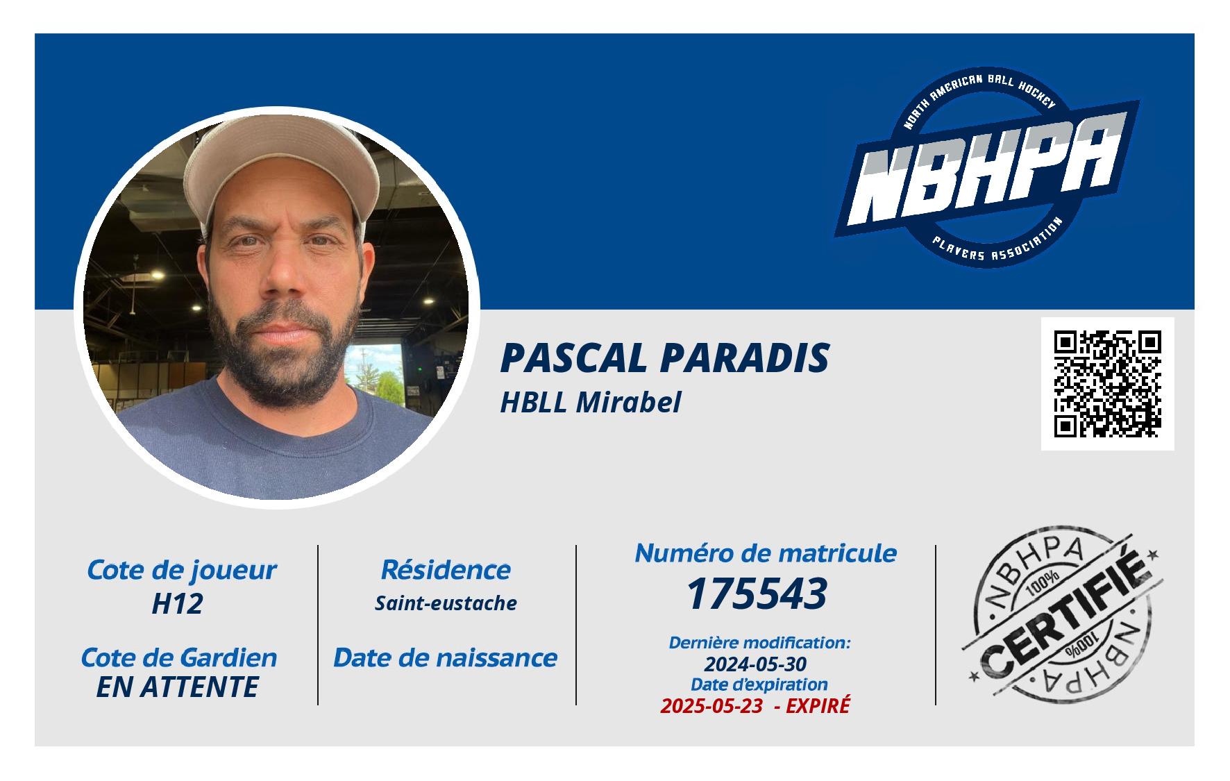 Pascal Paradis