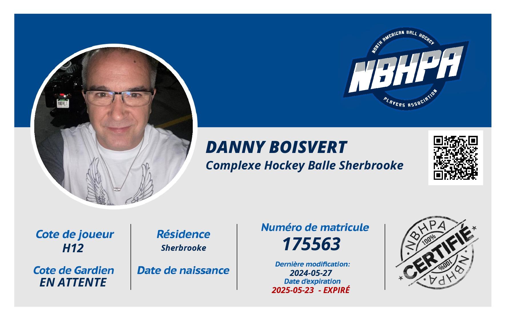 Danny Boisvert