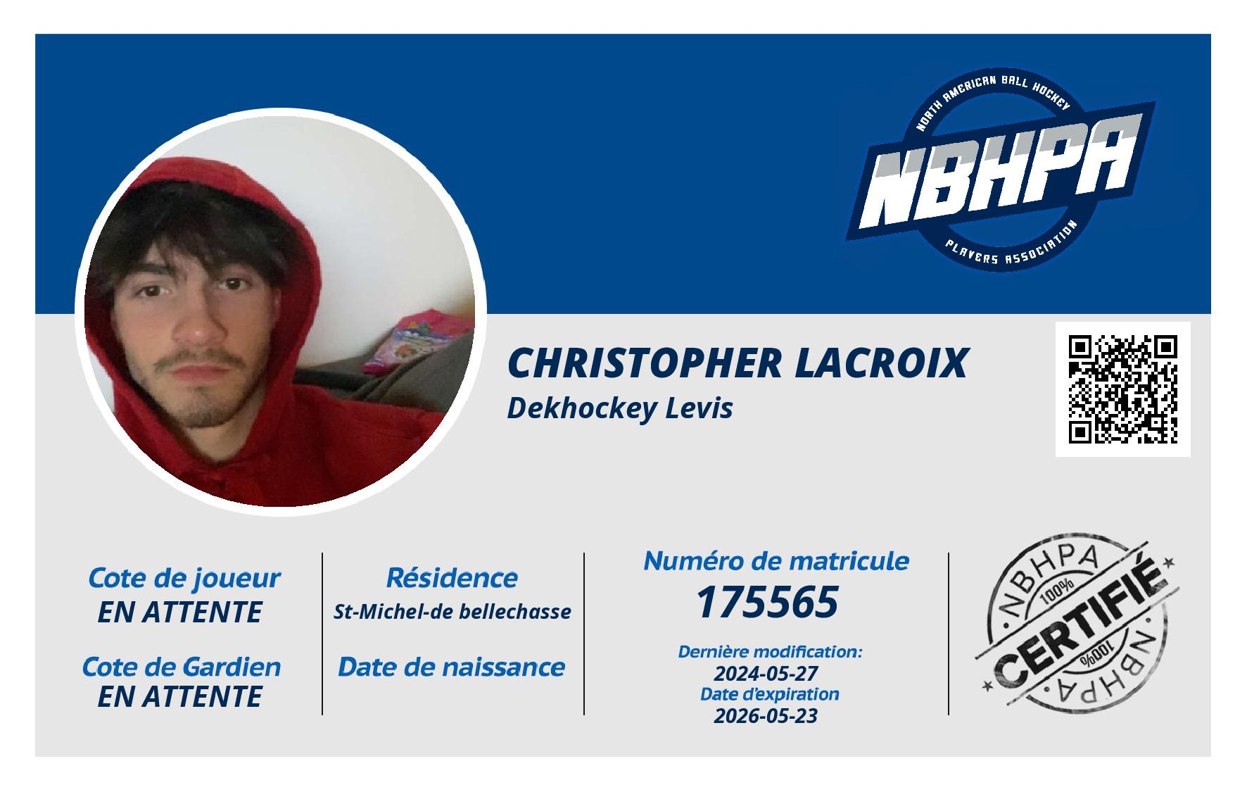Christopher Lacroix