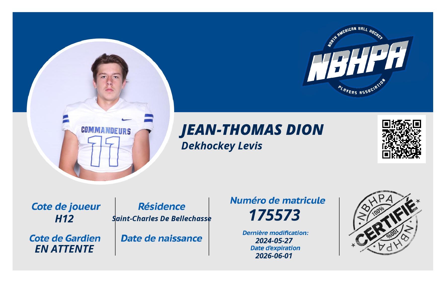 Jean-Thomas Dion