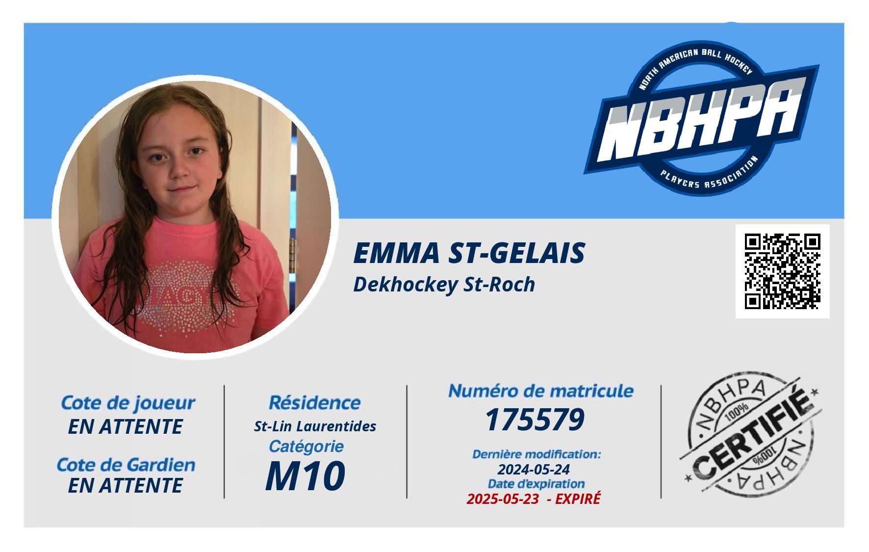 Emma St-Gelais