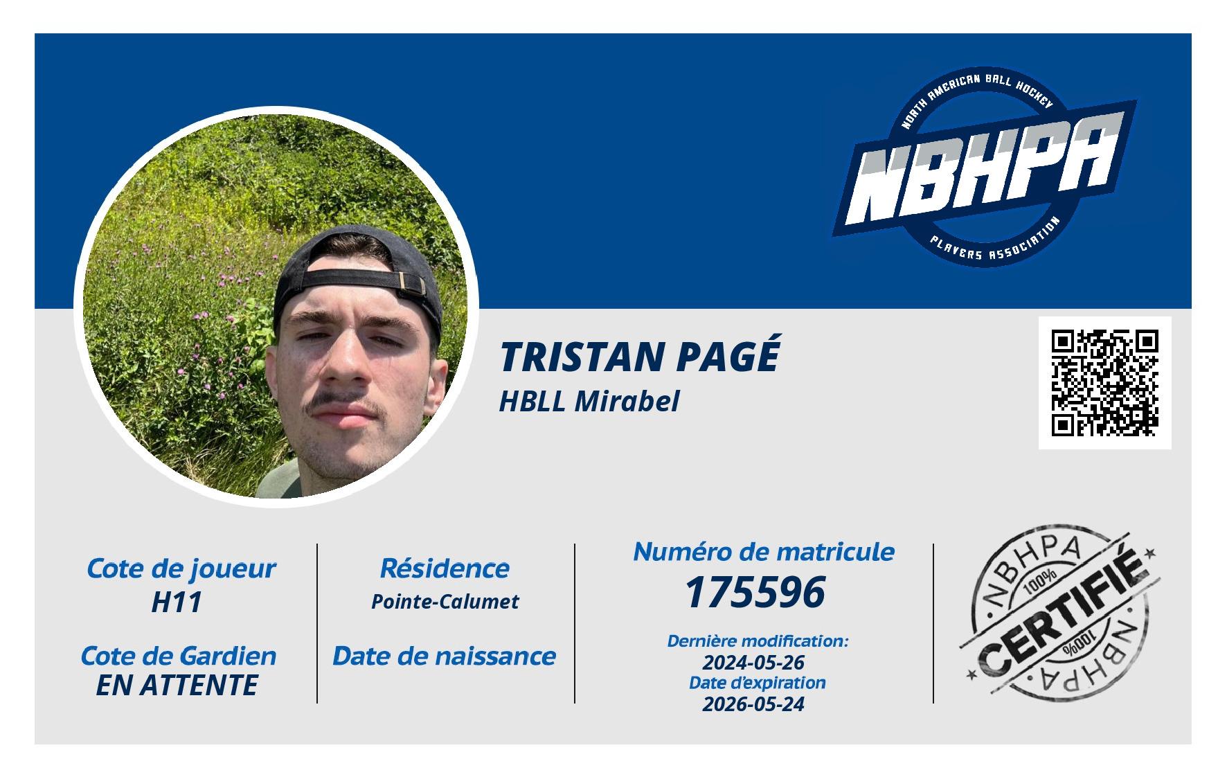 Tristan Pagé