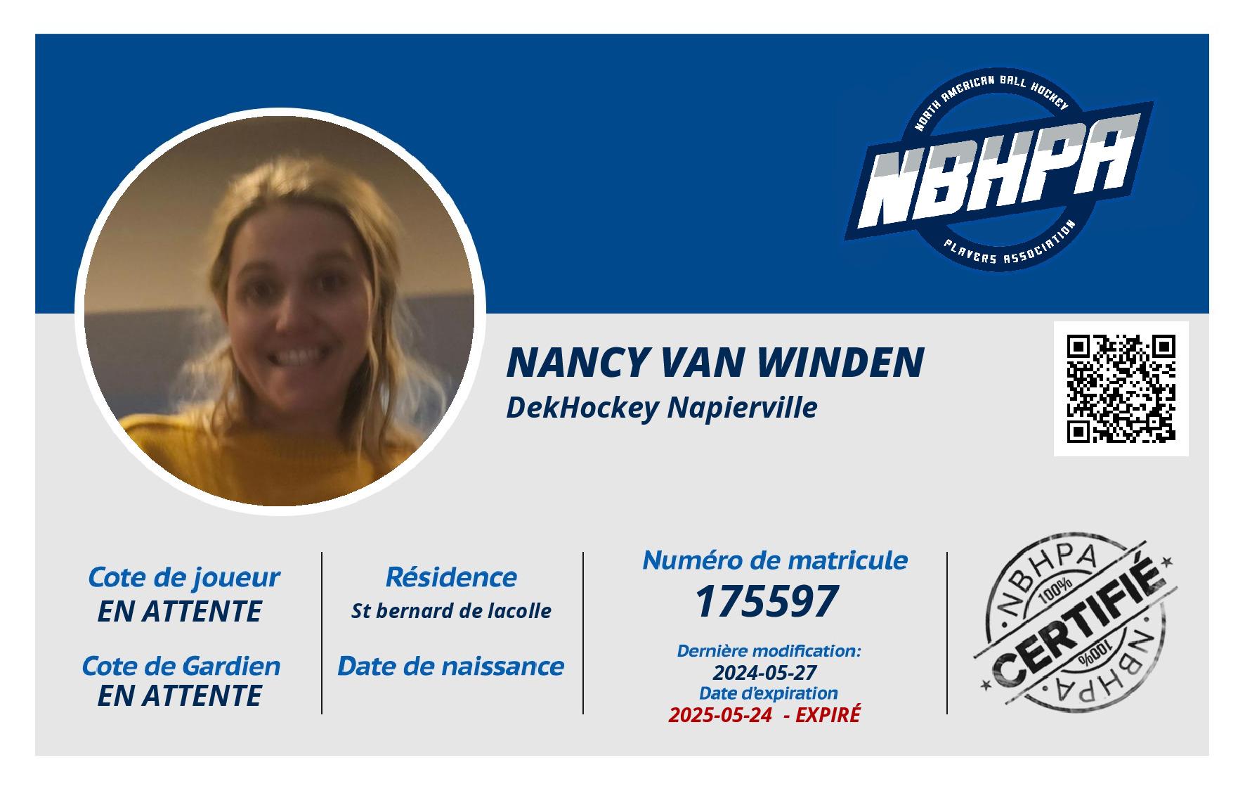 Nancy Van winden