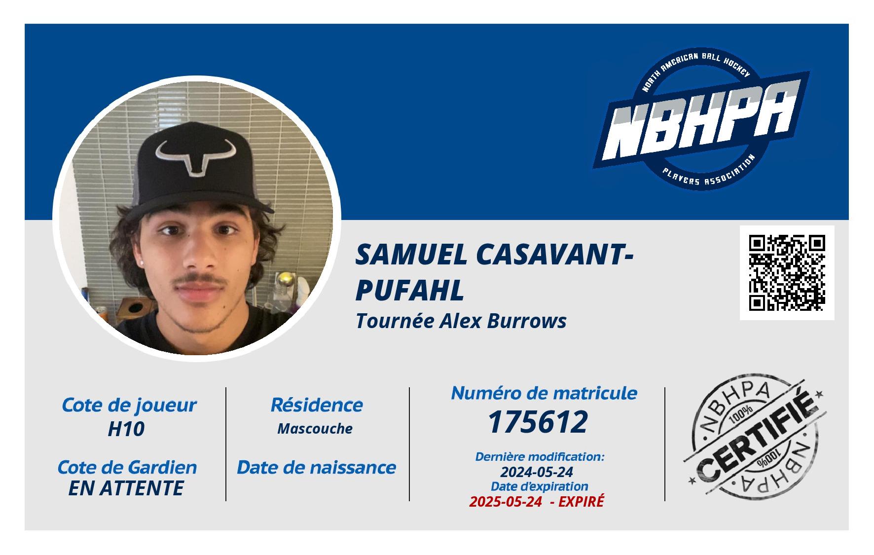 Samuel Casavant-Pufahl