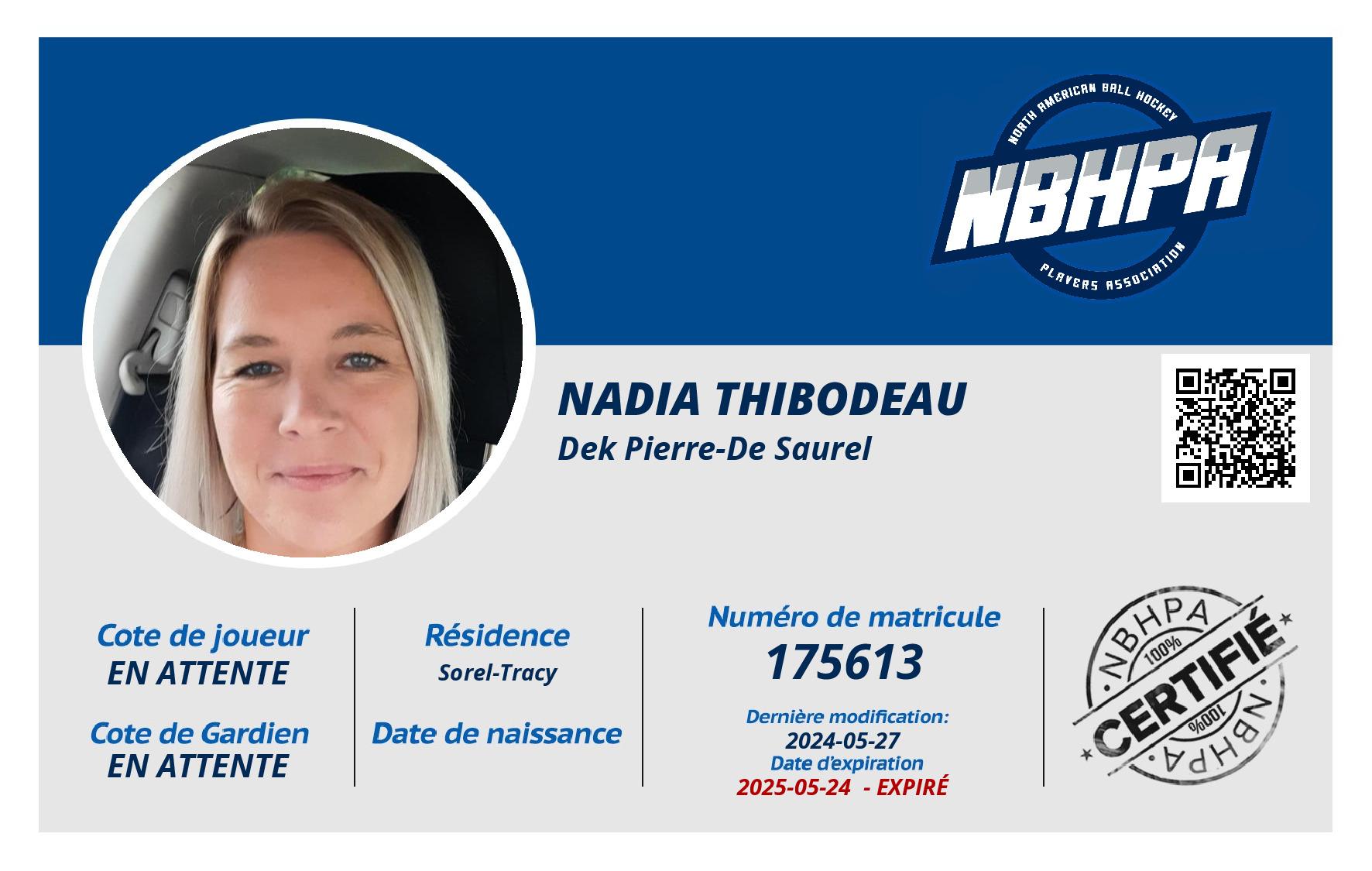 Nadia Thibodeau