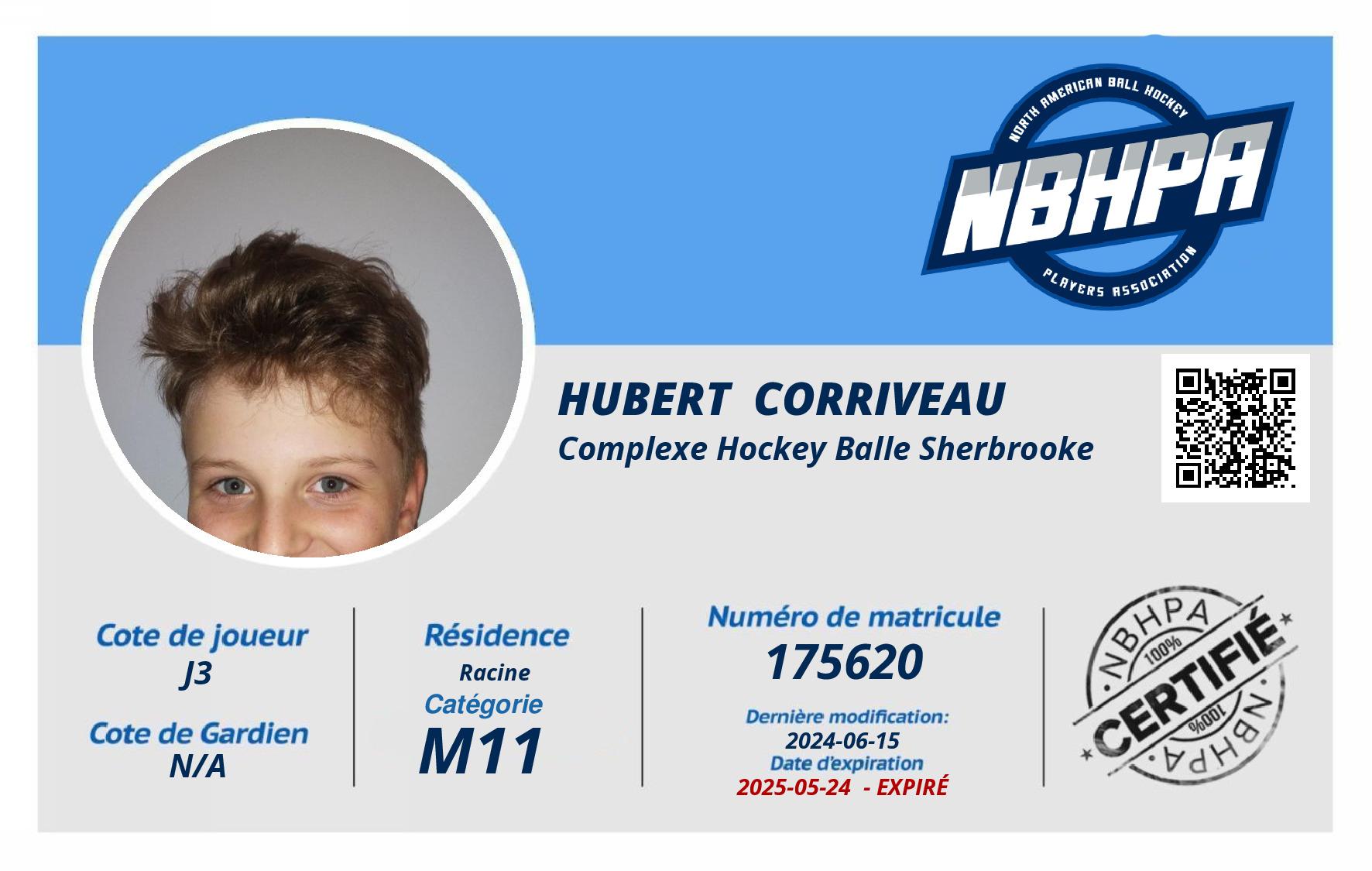 Hubert  Corriveau 