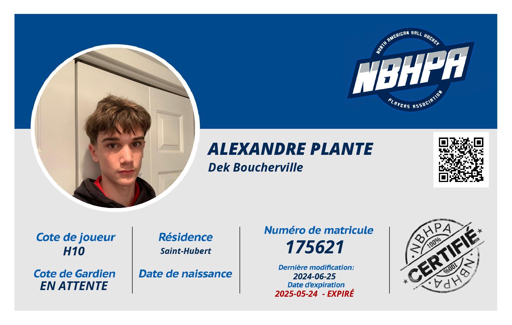 Alexandre Plante