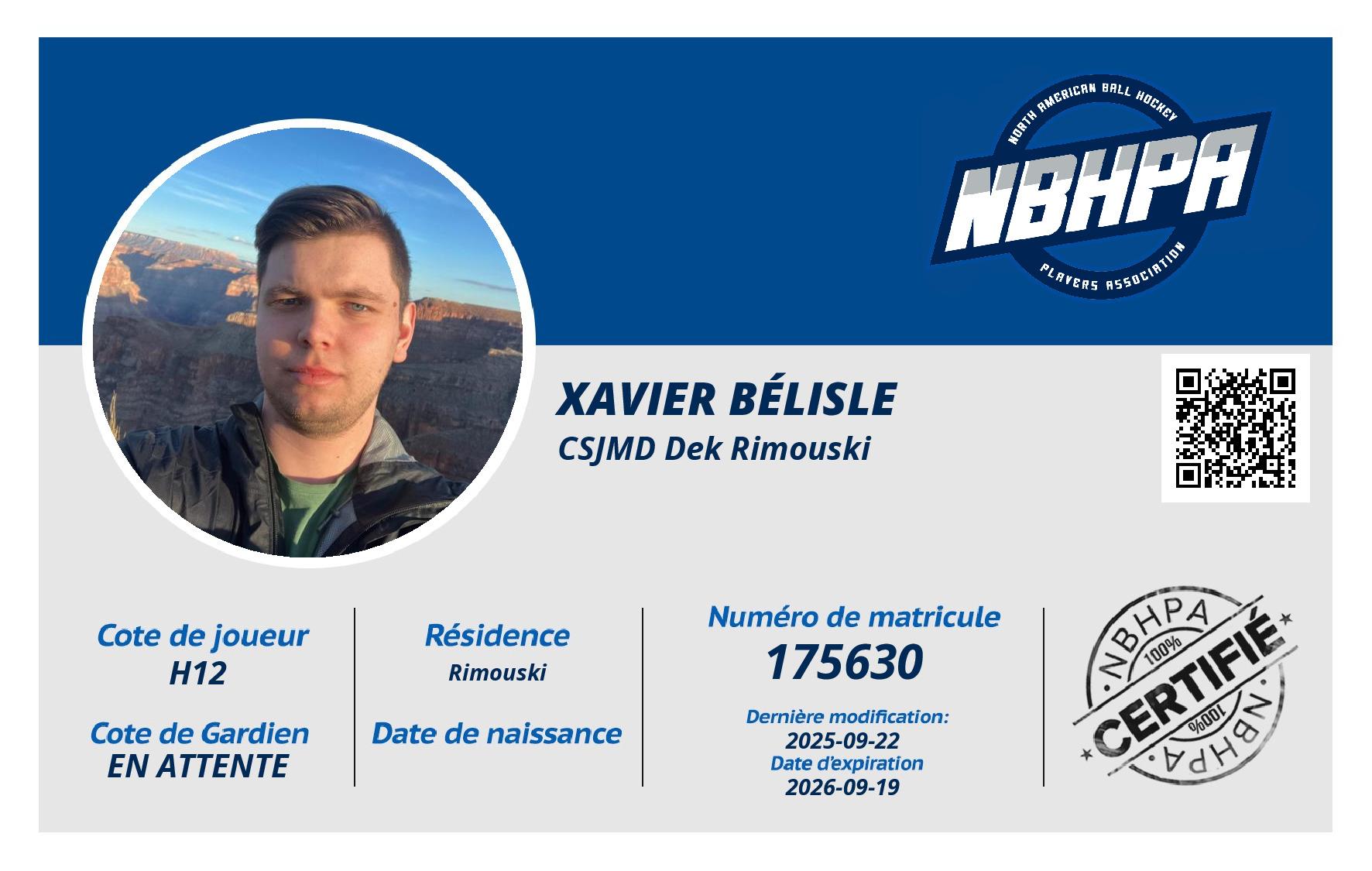 Xavier Bélisle