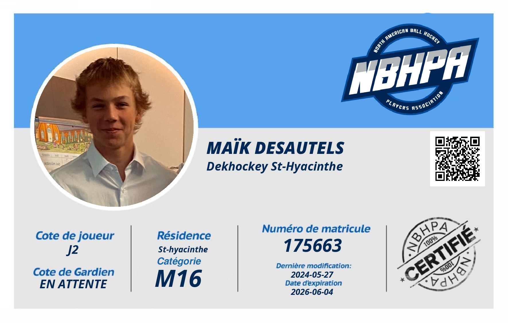 Maïk Desautels