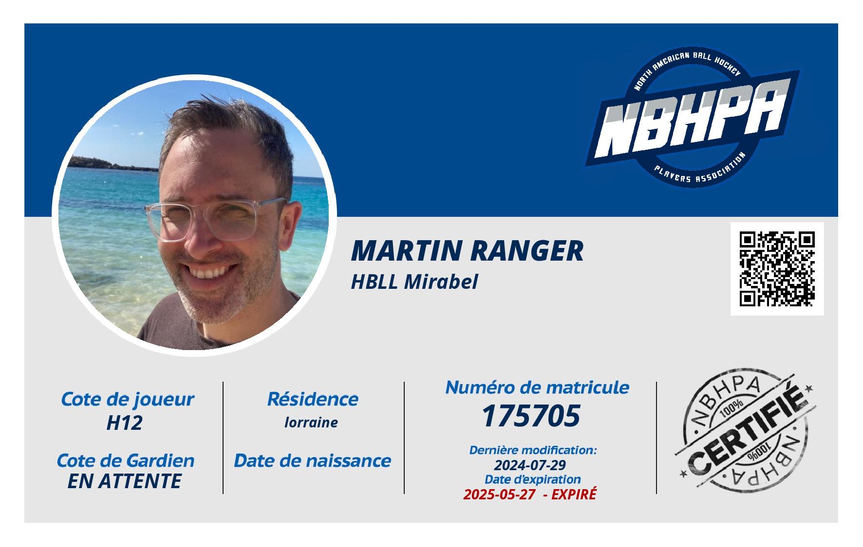martin ranger