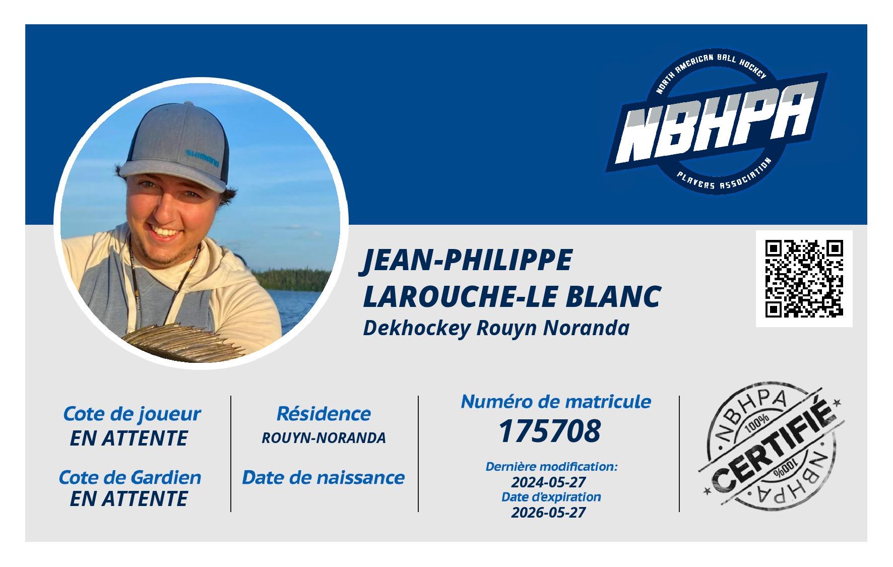 Jean-Philippe Larouche-Le Blanc