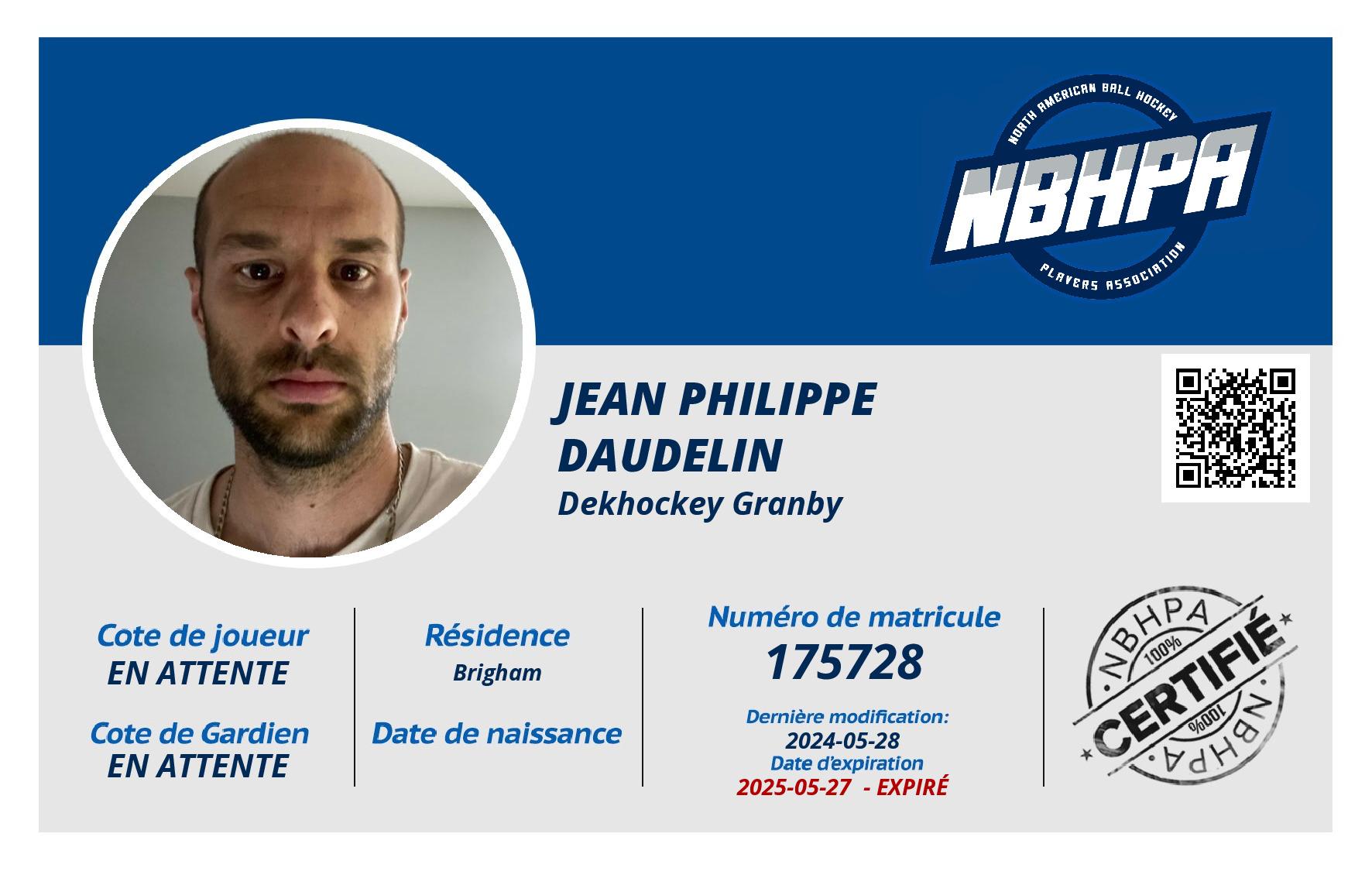 jean philippe daudelin